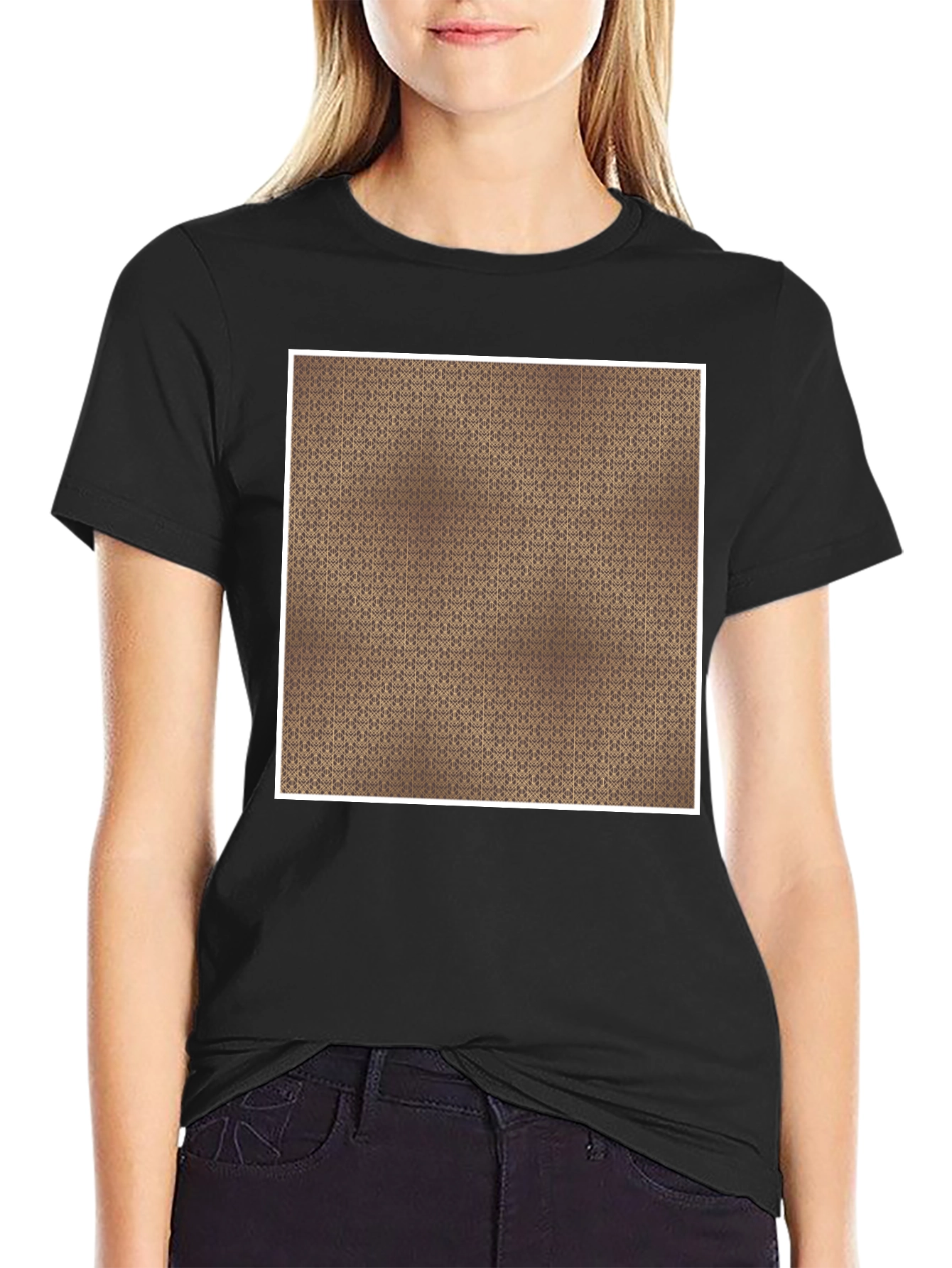 Patterned Graphic Tee - Stylish Casual Wear