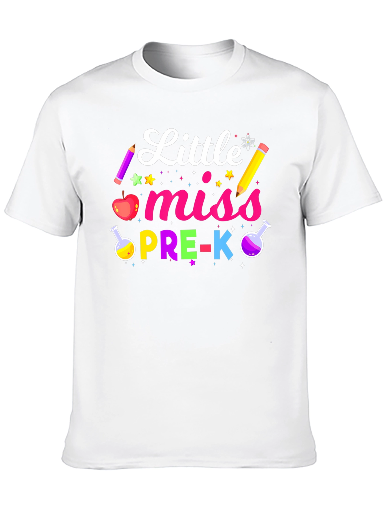 Little Miss Pre-K Teacher T-Shirt