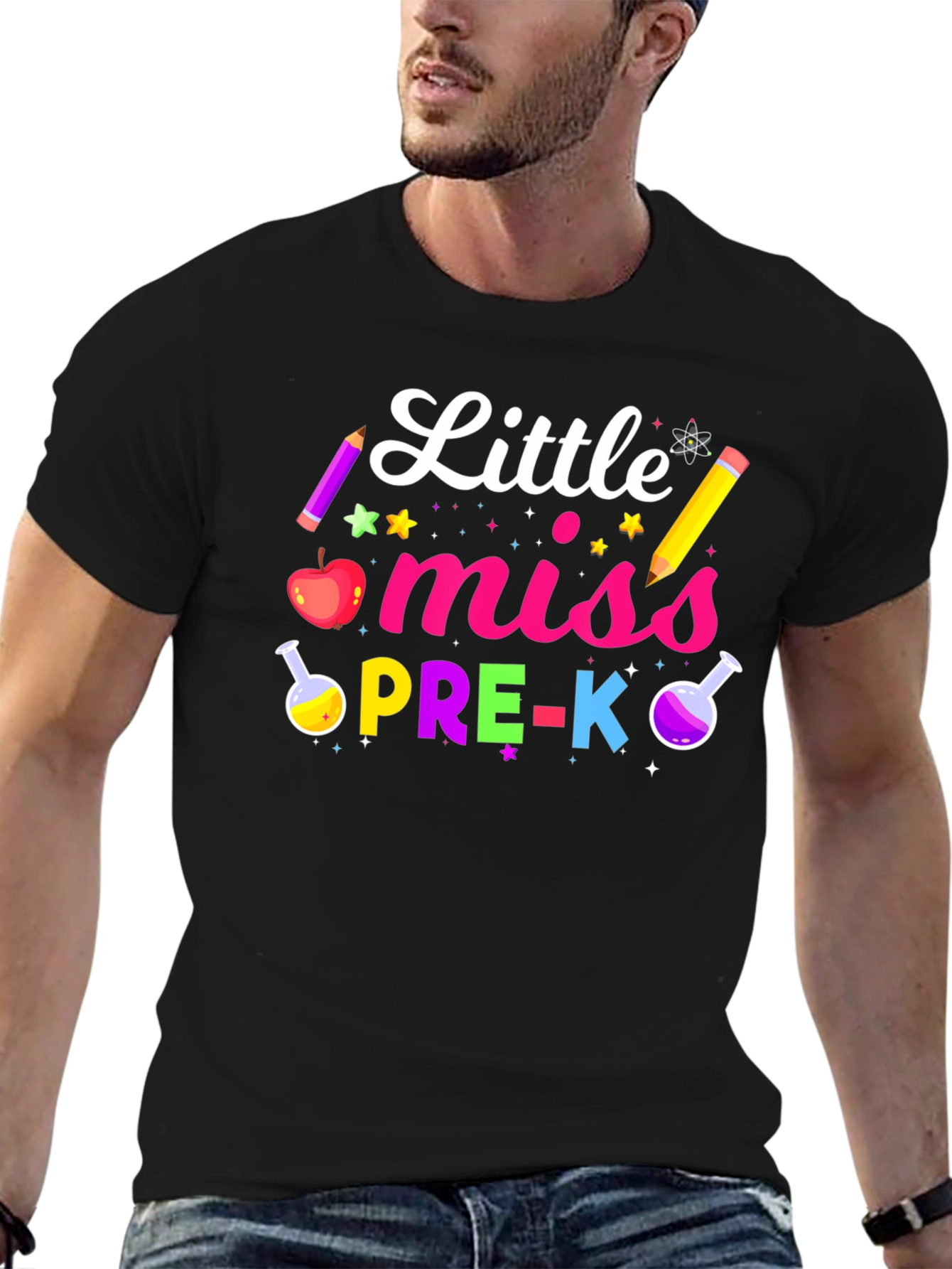 Little Miss Pre-K Teacher T-Shirt