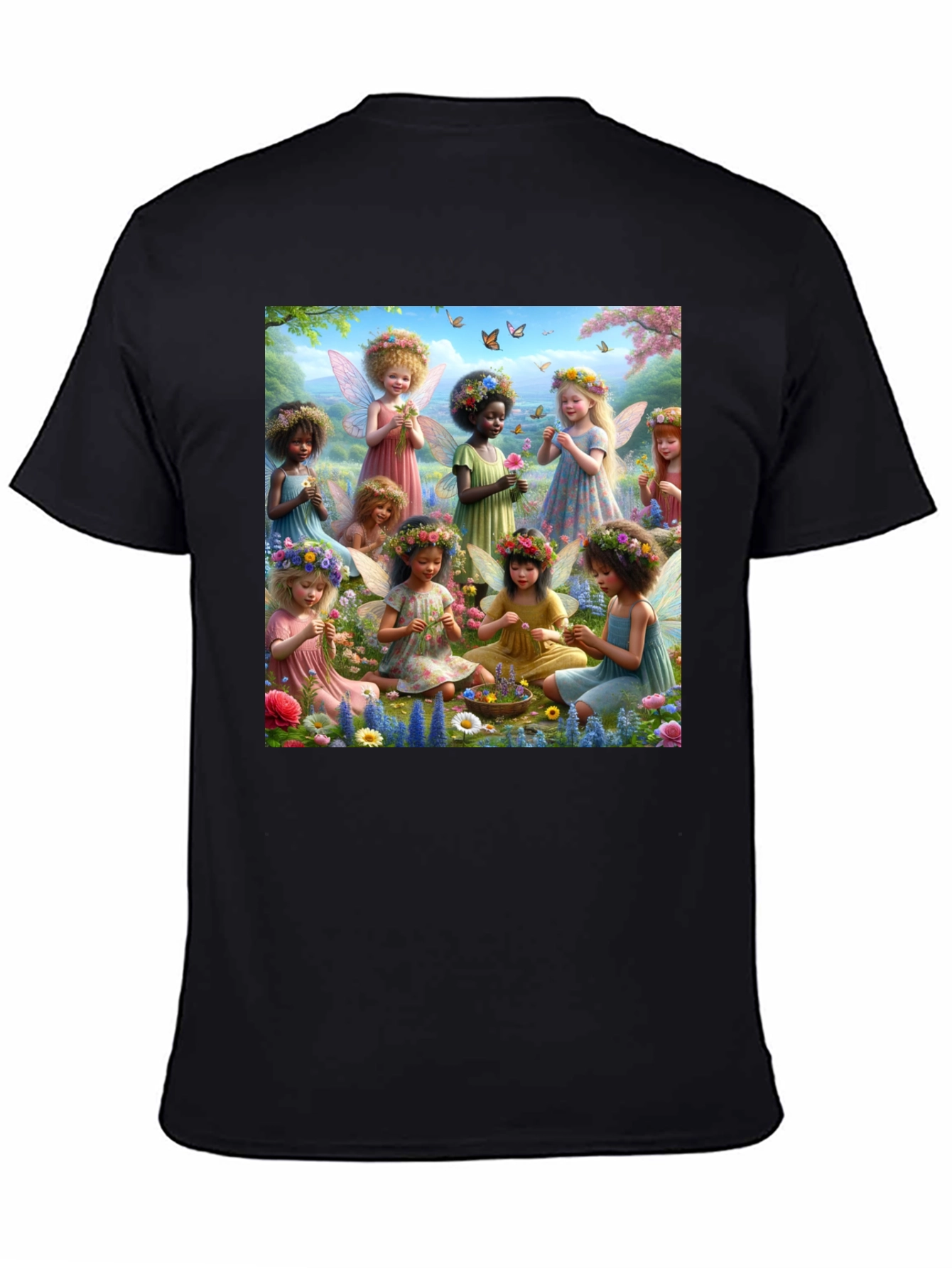 Fairy Flower Garden Graphic Tee - Unisex