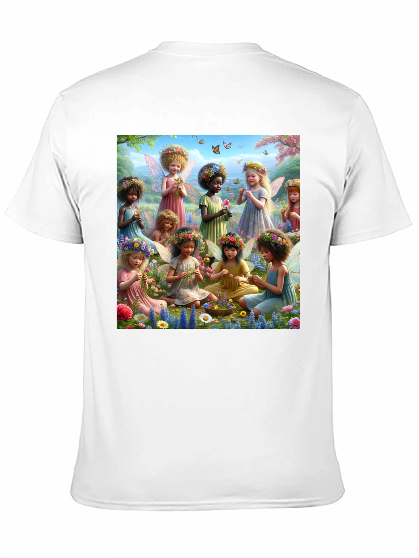 Fairy Flower Garden Graphic Tee - Unisex