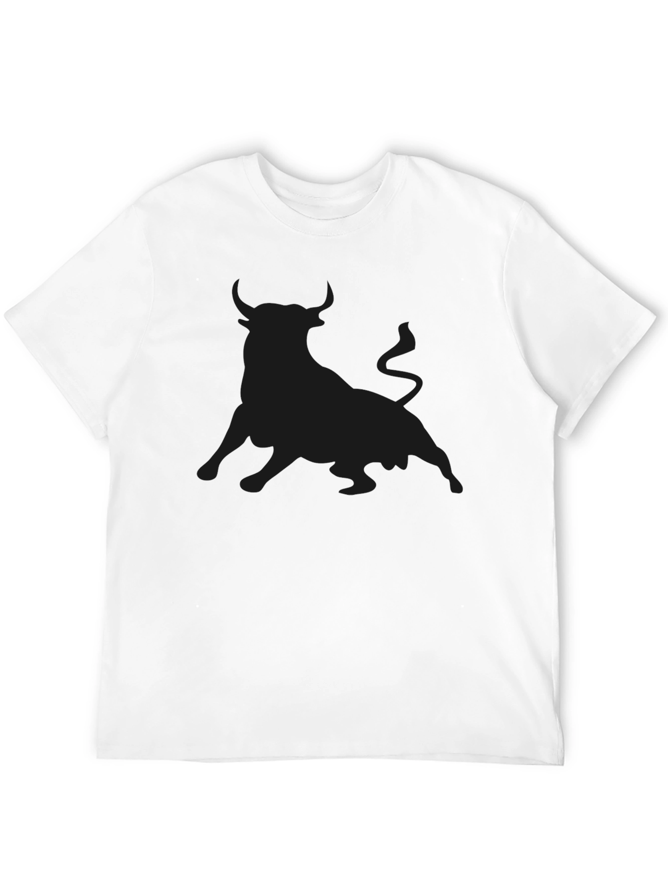 Black Bull Silhouette Graphic Tee