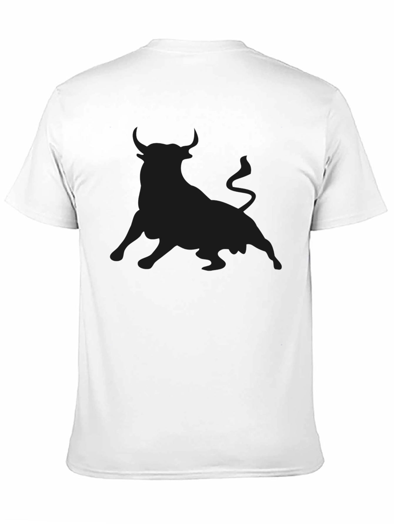 Black Bull Silhouette Graphic Tee