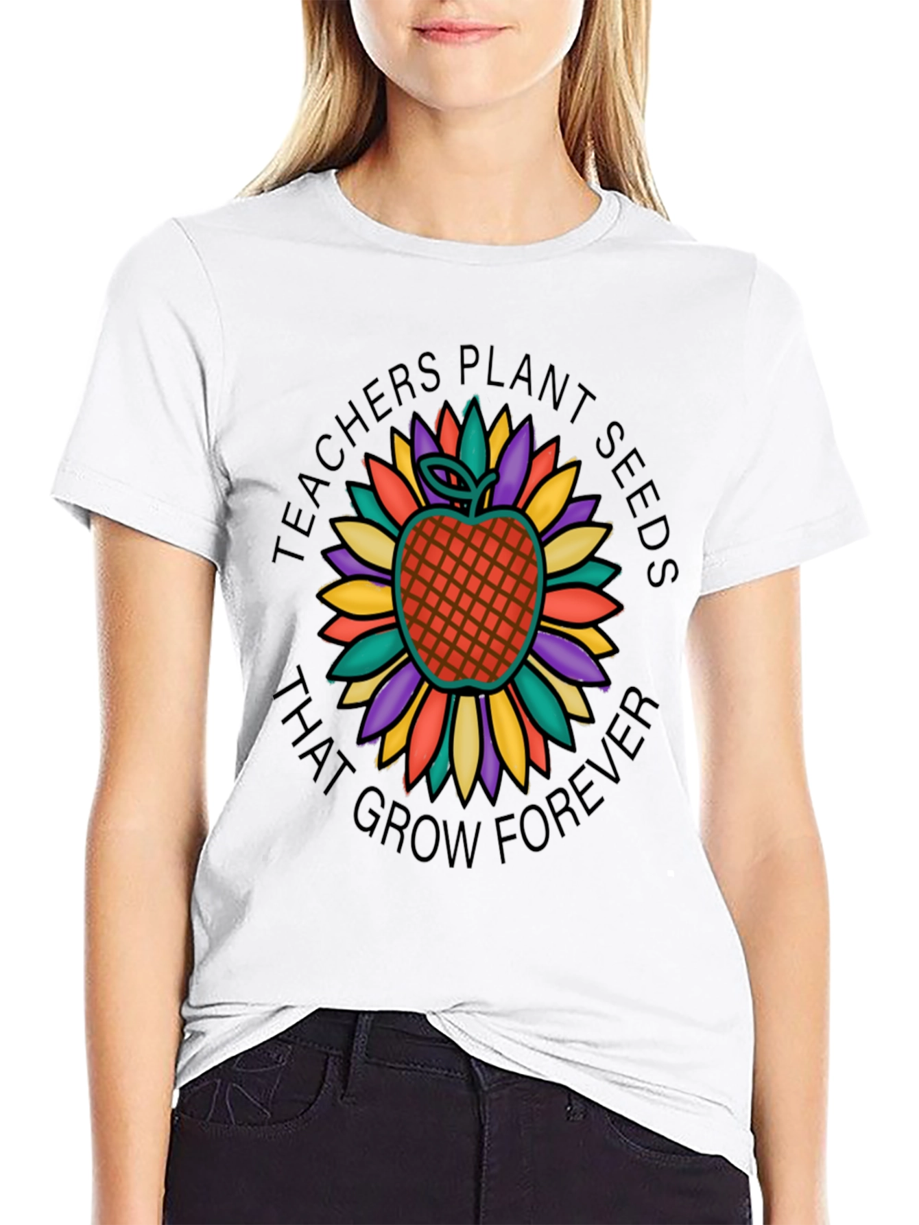 Teachers Plant Seeds Graphic T-Shirt