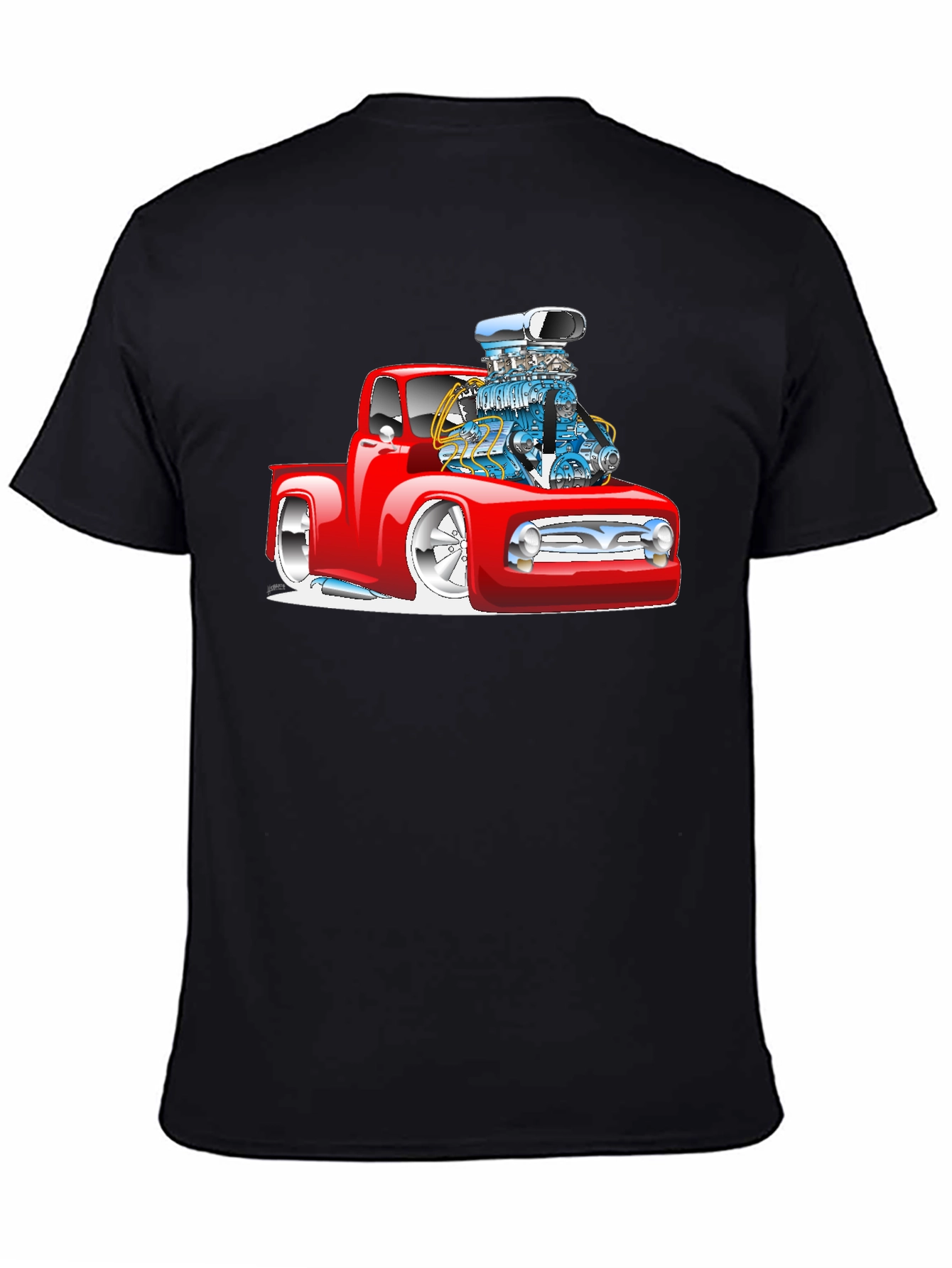 Custom Hot Rod Truck Graphic Tee