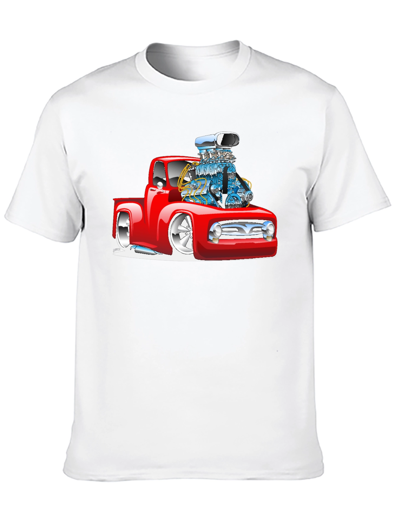Custom Hot Rod Truck Graphic Tee