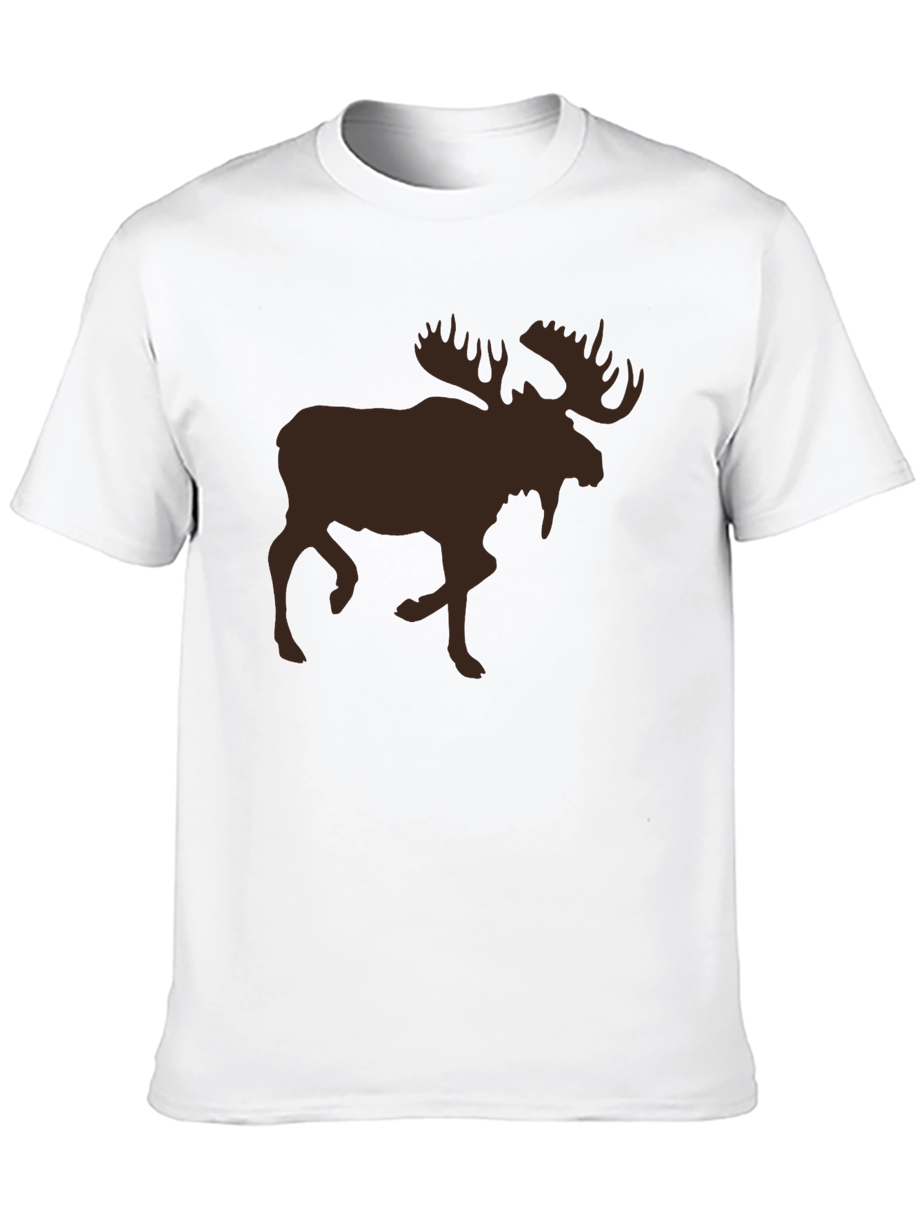 Moose Graphic T-Shirt - Black Tee
