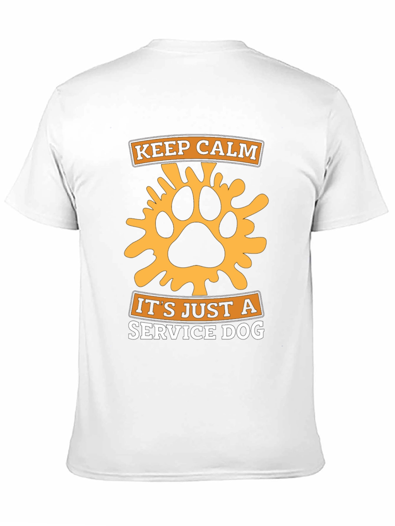 Keep Calm Its Just A Service Dog T-Shirt
