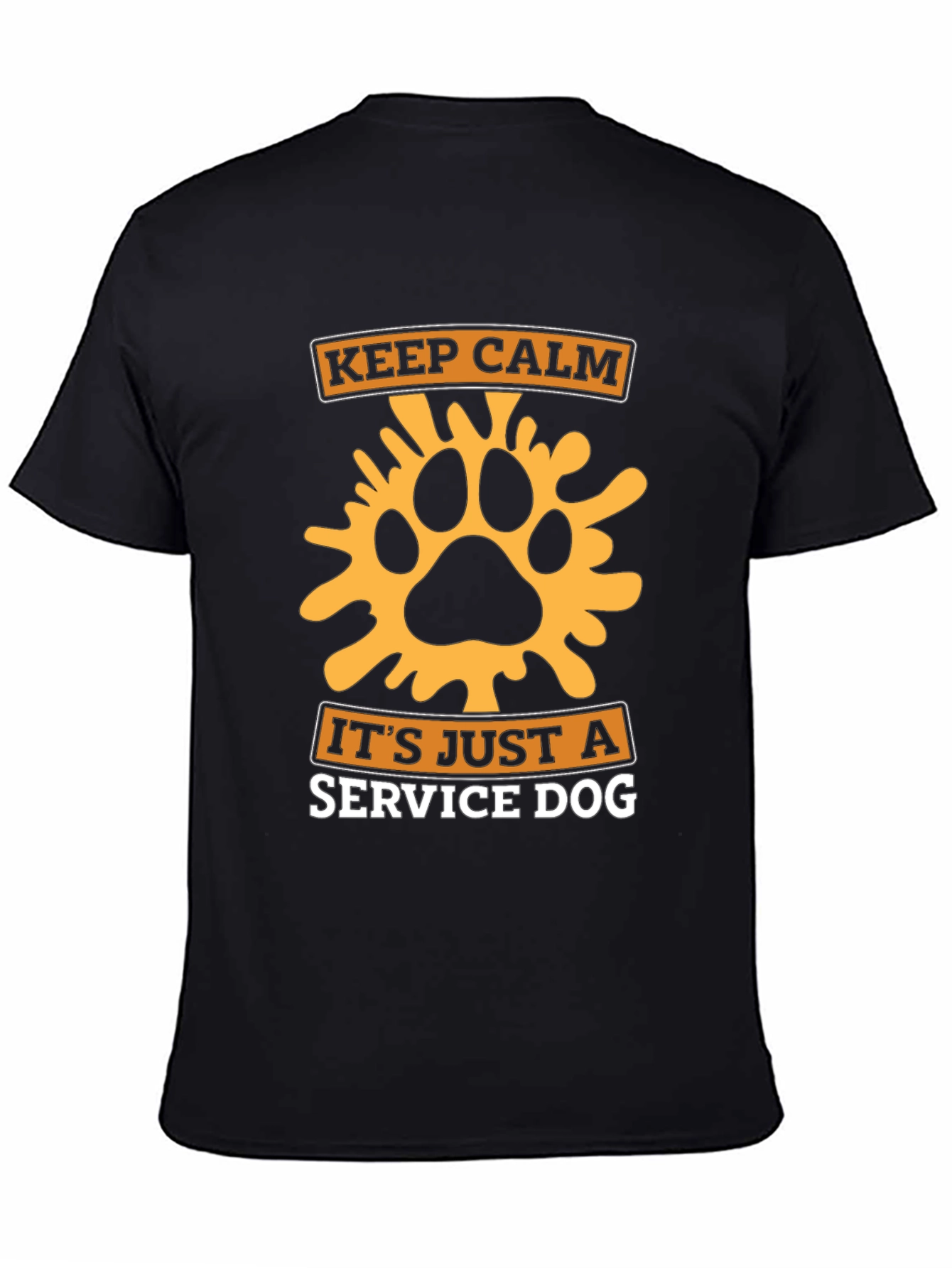 Keep Calm Its Just A Service Dog T-Shirt