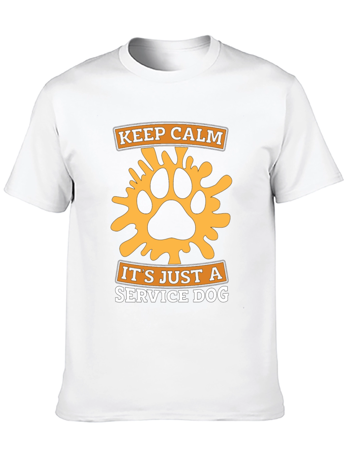 Keep Calm Its Just A Service Dog T-Shirt