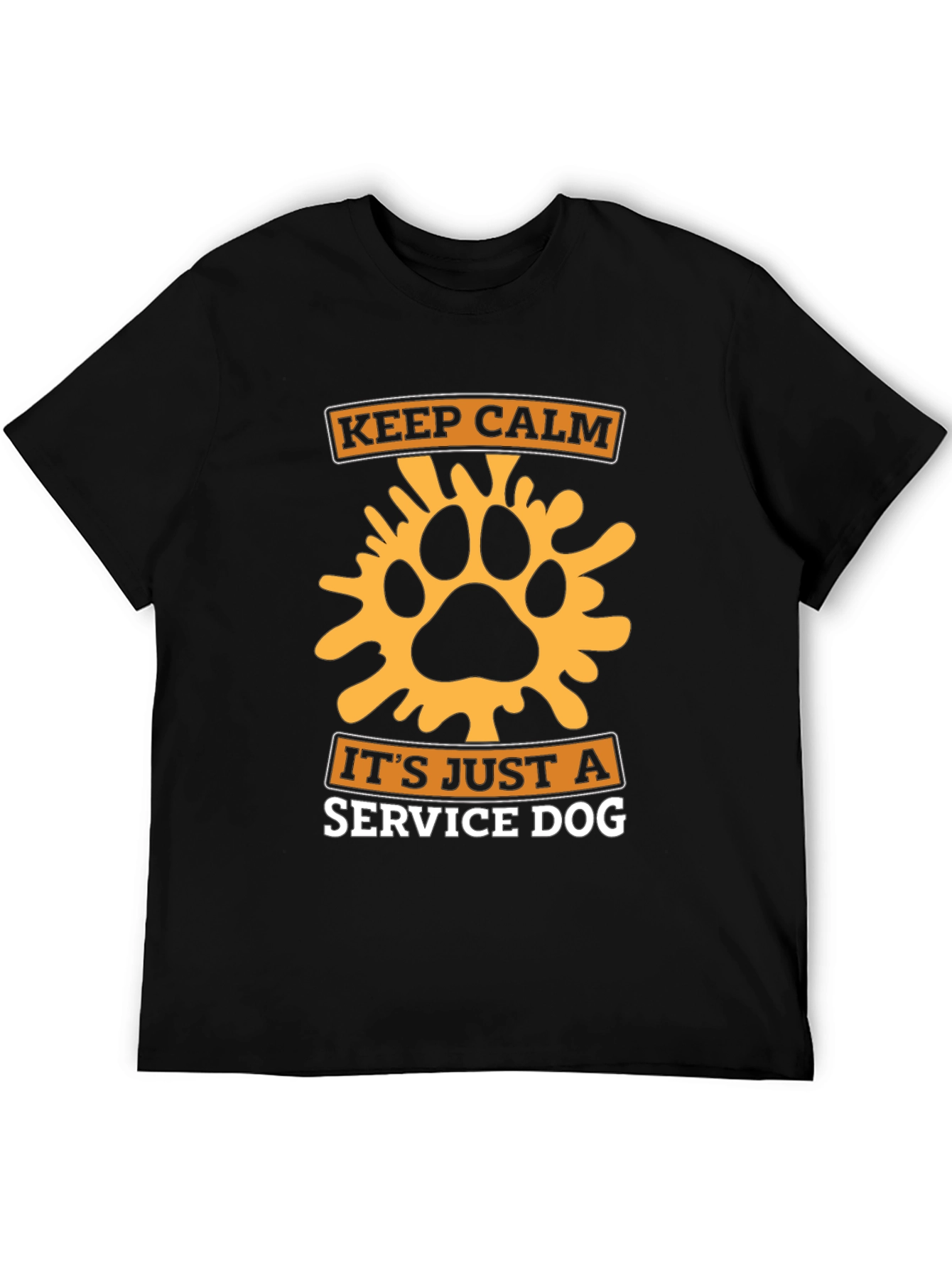Keep Calm Its Just A Service Dog T-Shirt