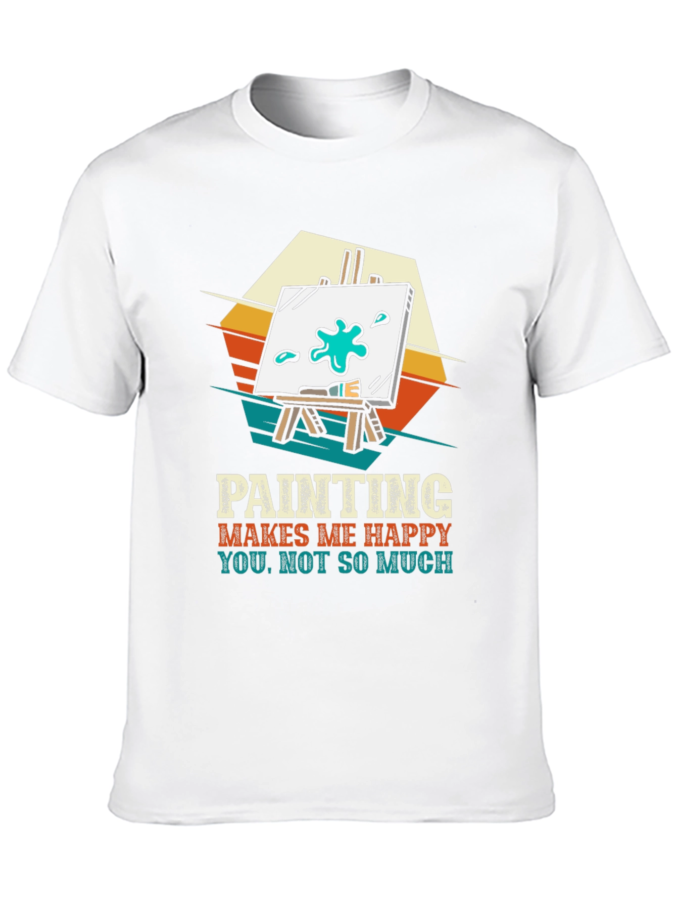 Painting Makes Me Happy Graphic Tee
