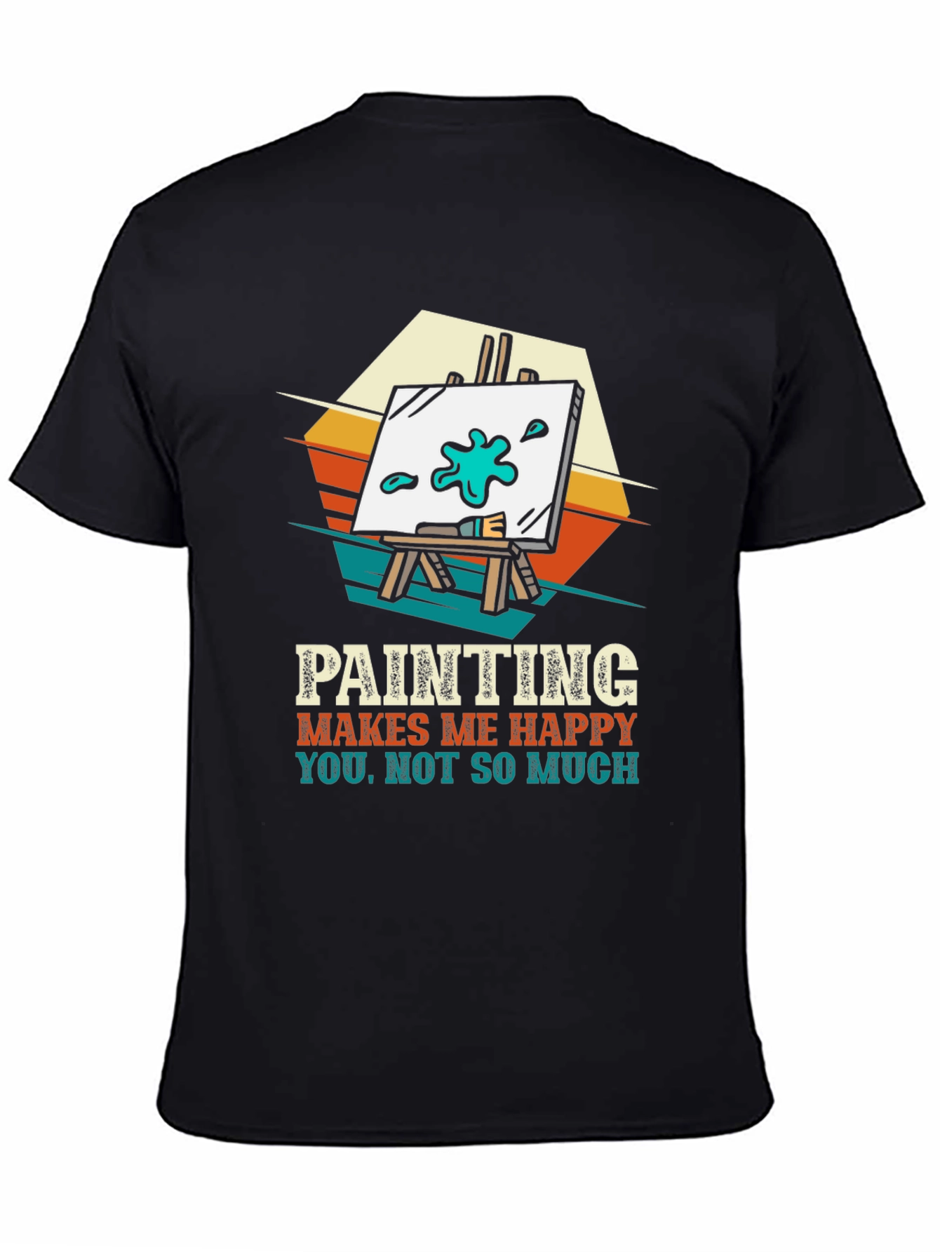 Painting Makes Me Happy Graphic Tee
