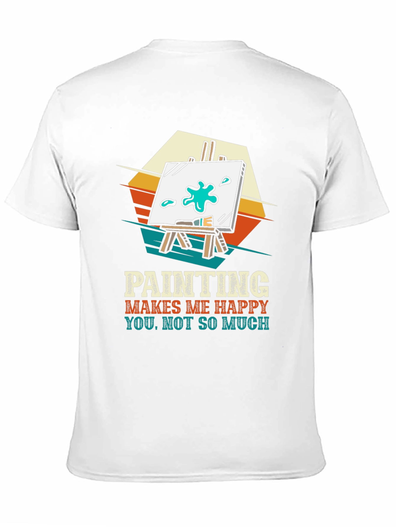 Painting Makes Me Happy Graphic Tee
