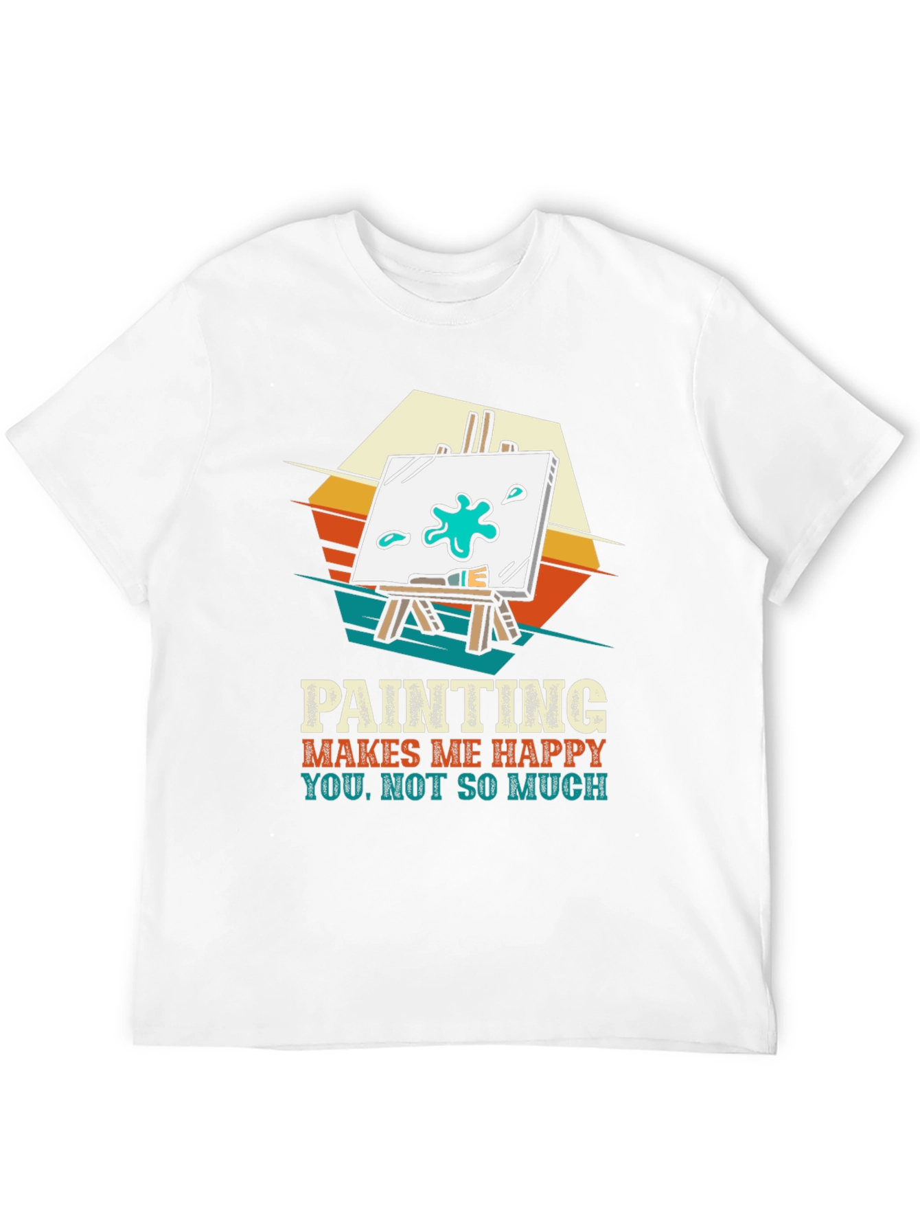 Painting Makes Me Happy Graphic Tee