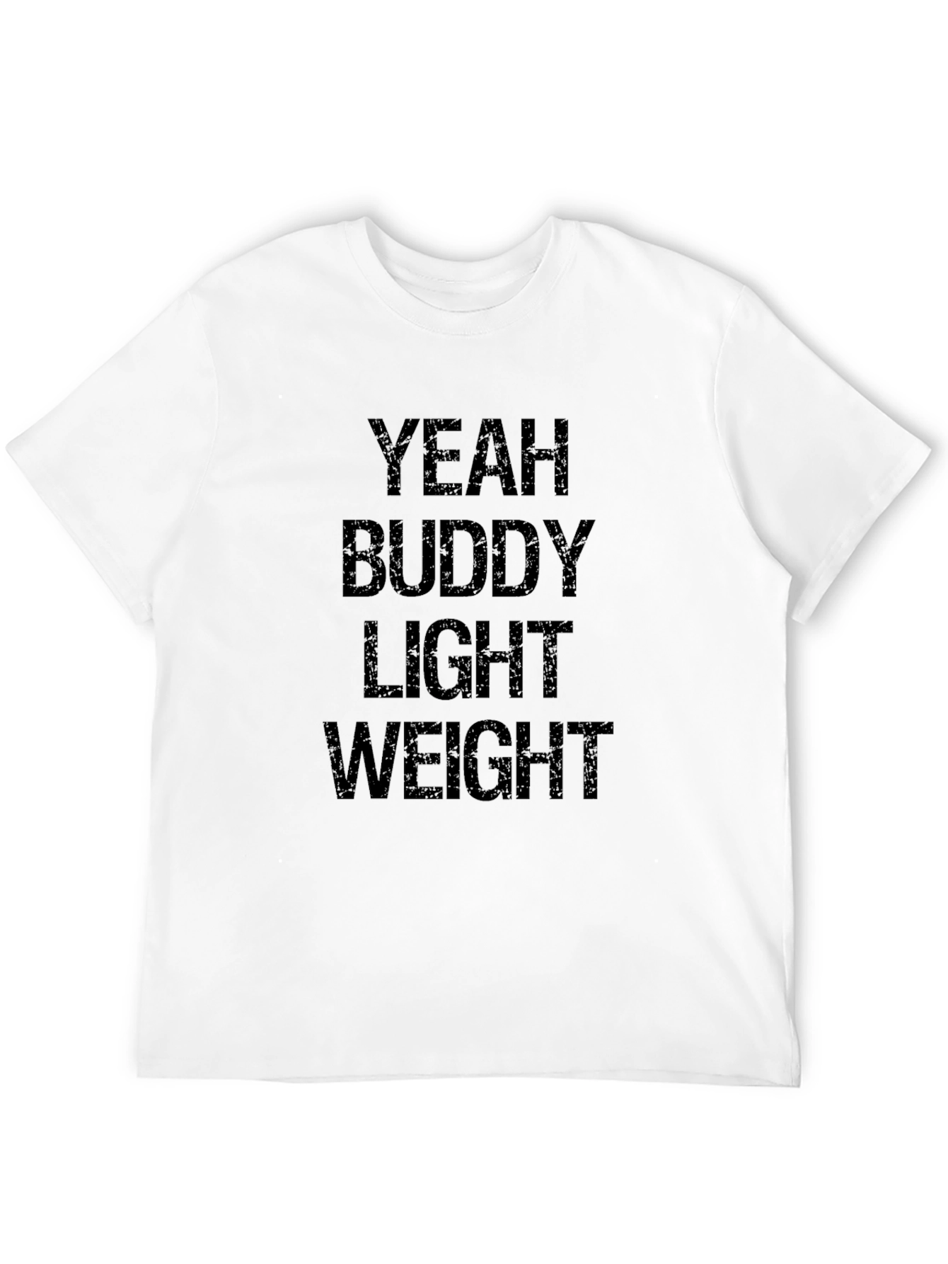 Yeah Buddy Light Weight Black T-Shirt