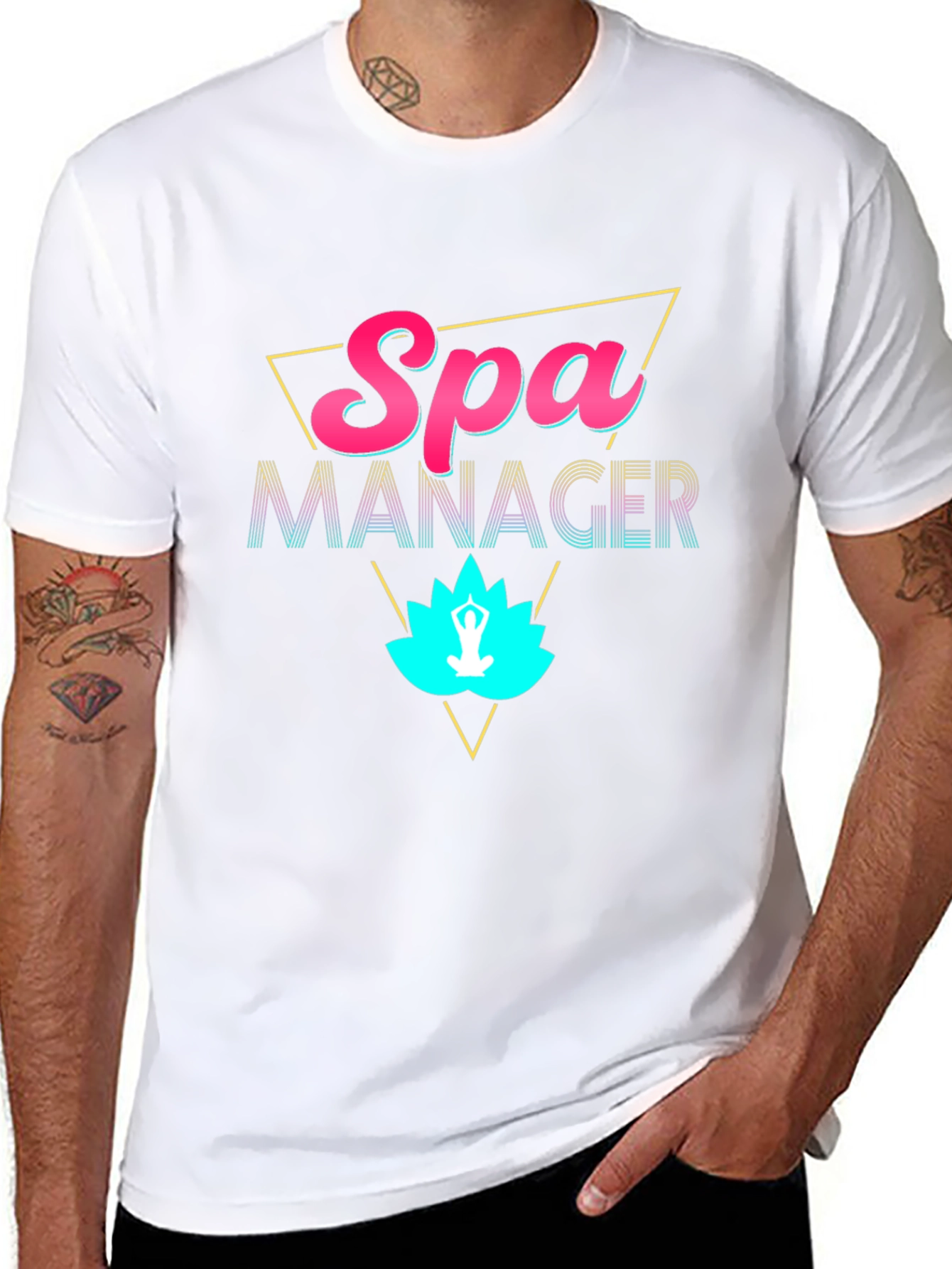 Spa Manager T-Shirt - Retro Style Tee