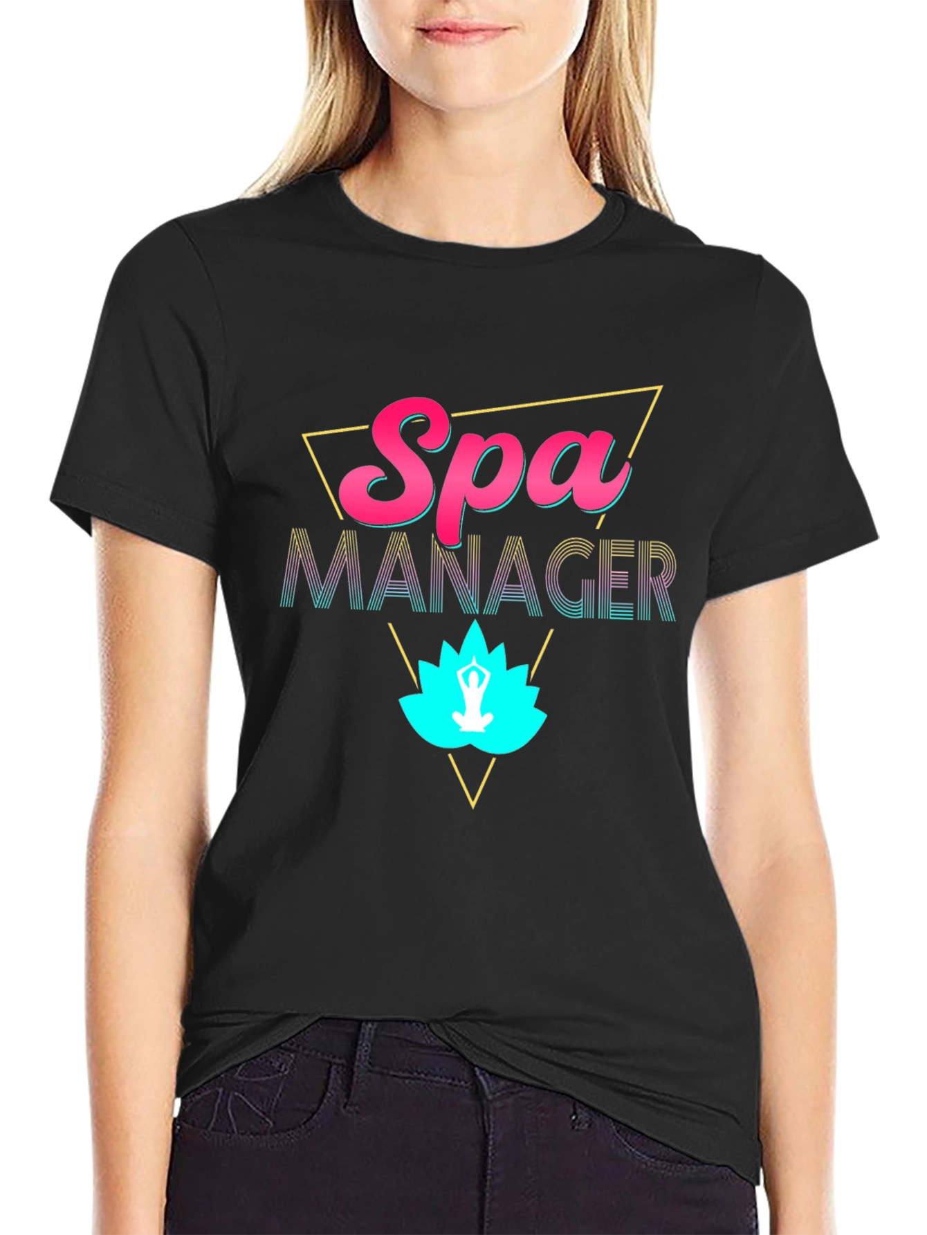 Spa Manager T-Shirt - Retro Style Tee