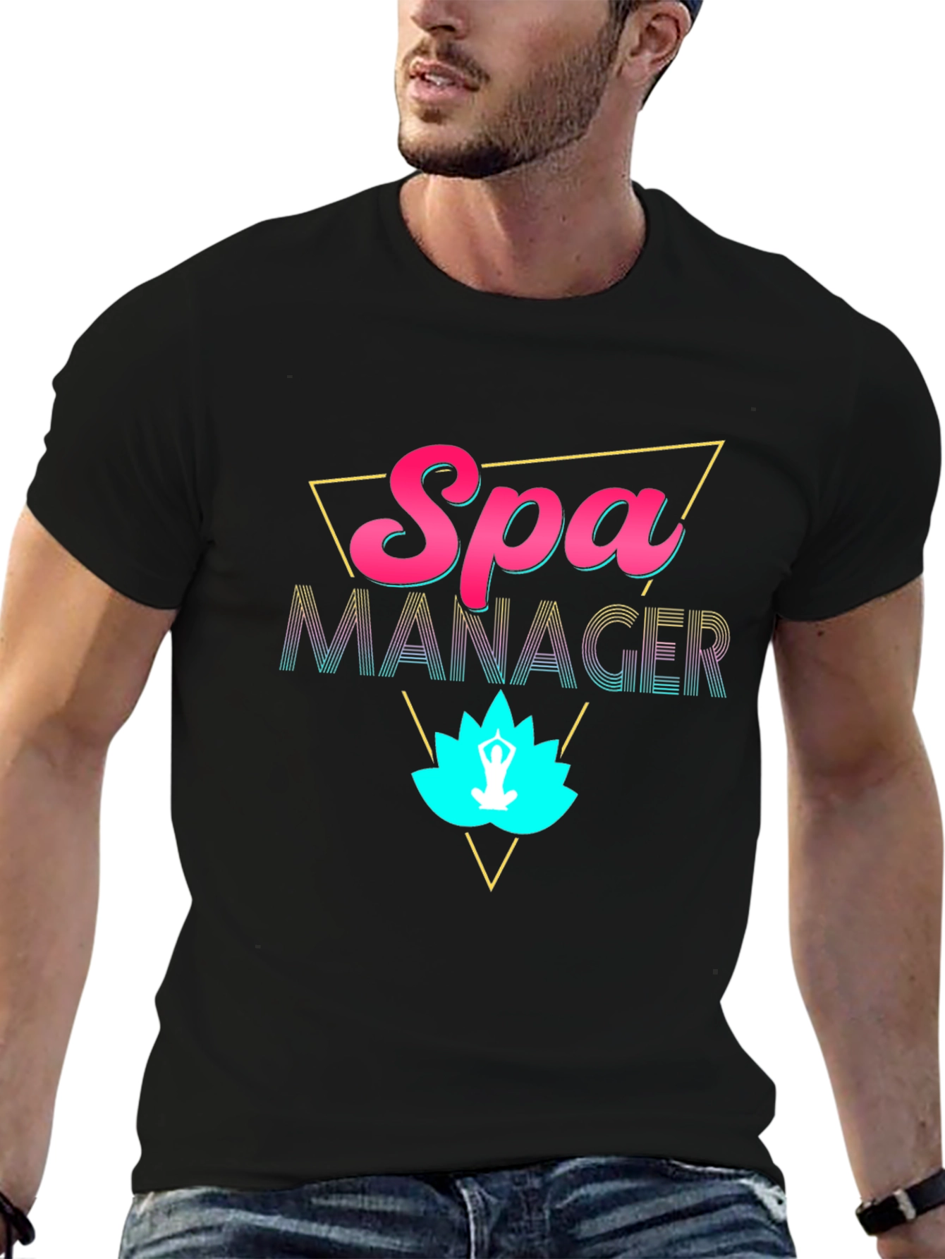 Spa Manager T-Shirt - Retro Style Tee