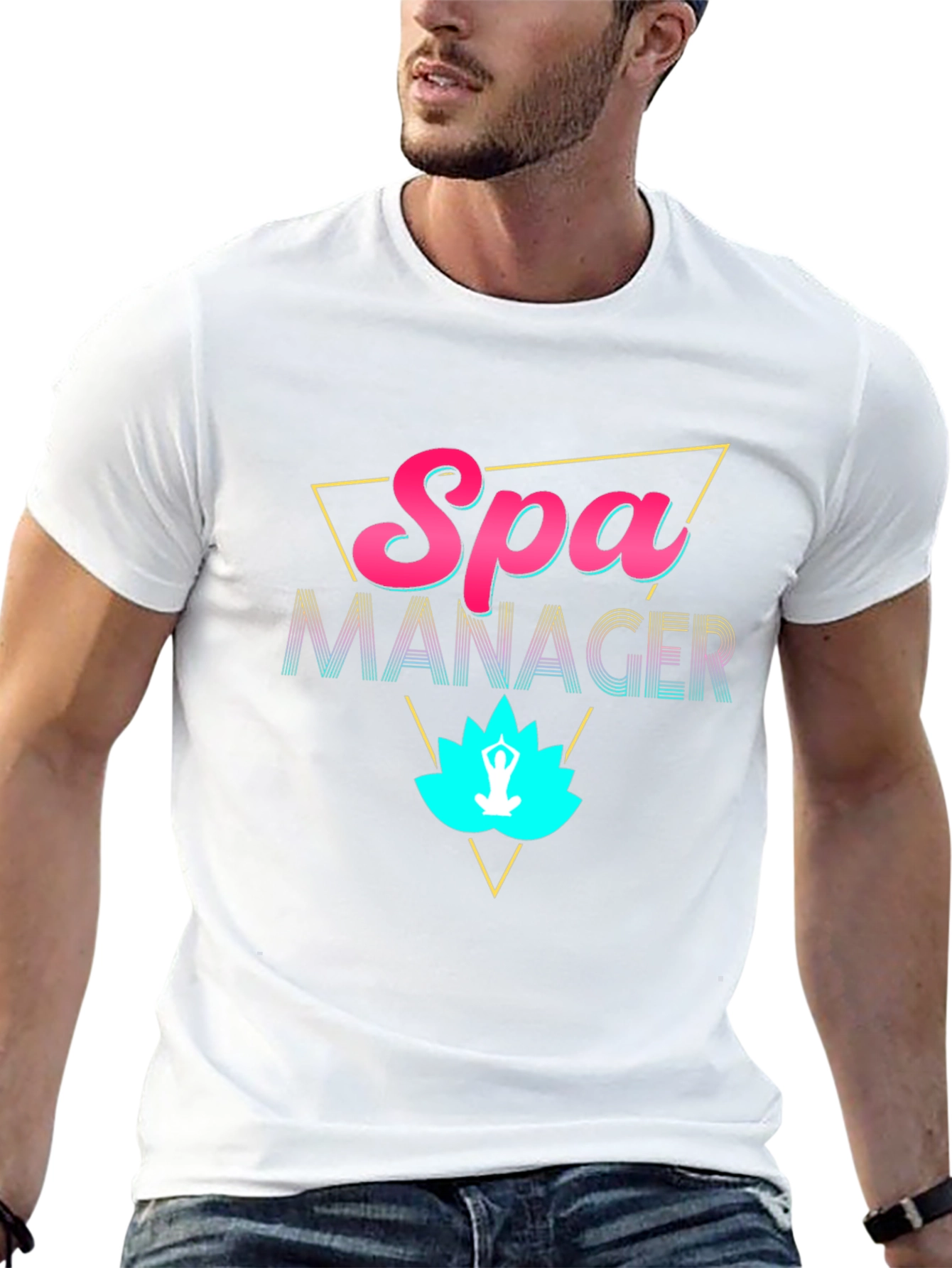 Spa Manager T-Shirt - Retro Style Tee
