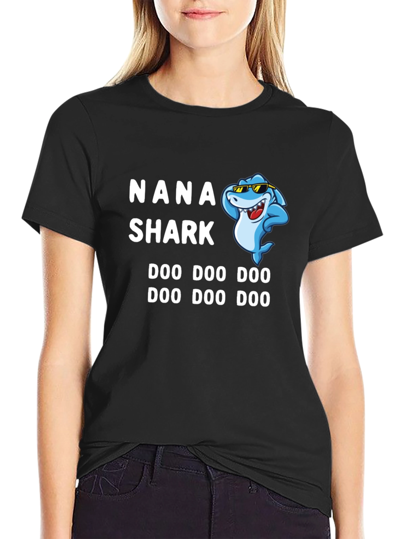 Nana Shark Doo Doo T-Shirt - Family Fun