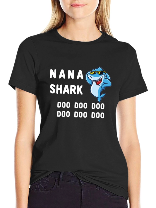 Nana Shark Doo Doo T-Shirt - Family Fun