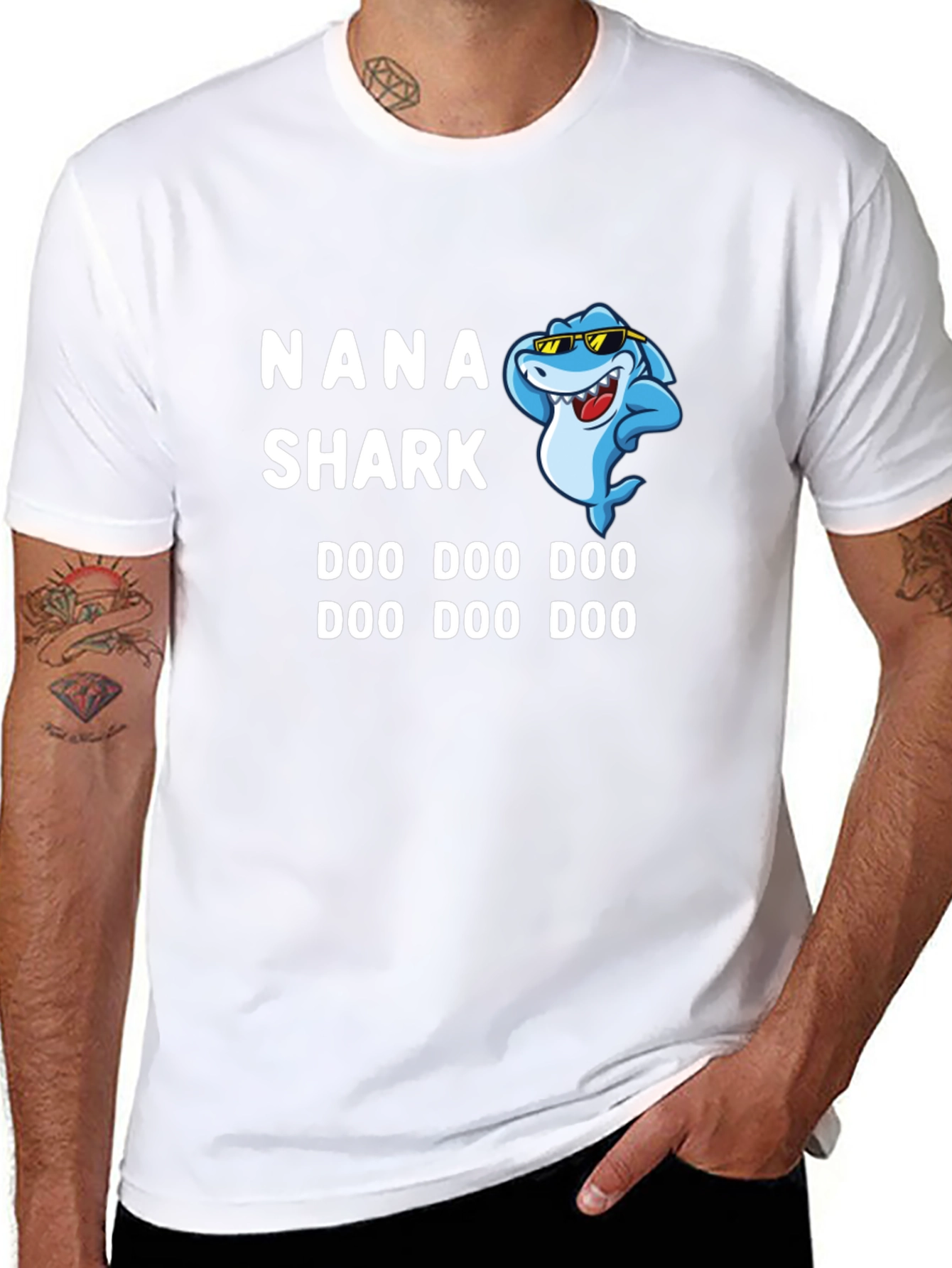 Nana Shark Doo Doo T-Shirt - Family Fun