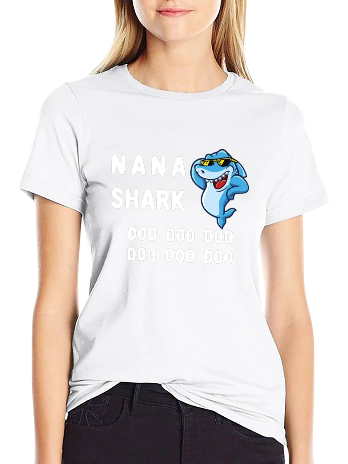 Nana Shark Doo Doo T-Shirt - Family Fun