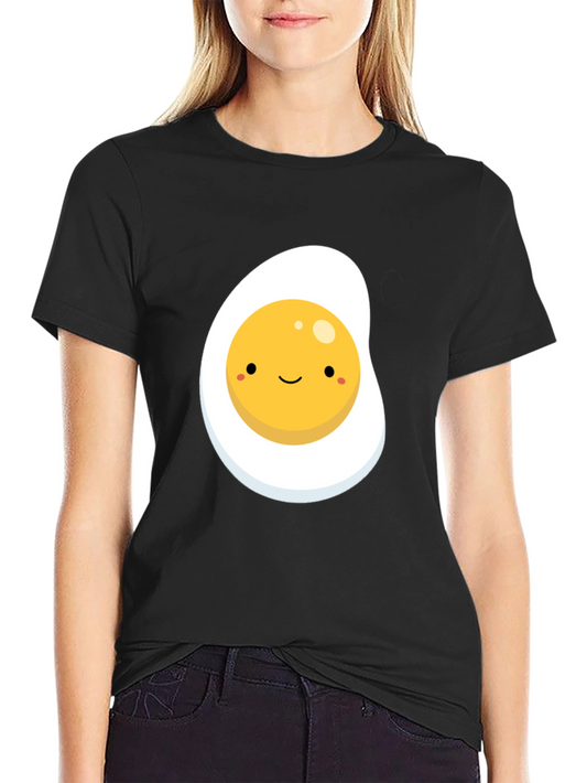 Funny Sunny Side Up Egg T-Shirt - Cute Foodie Tee