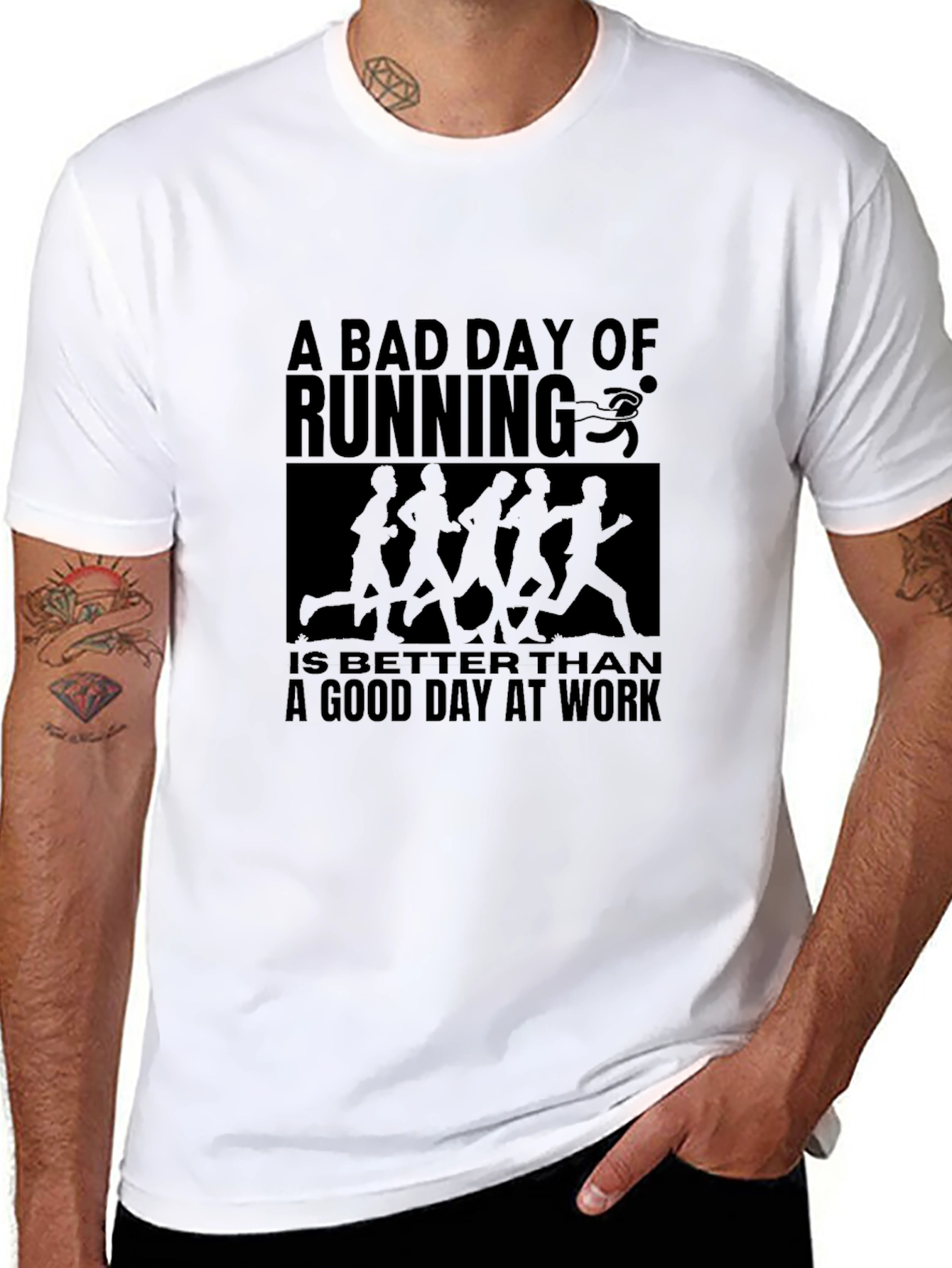 A Bad Day Of Running T-Shirt