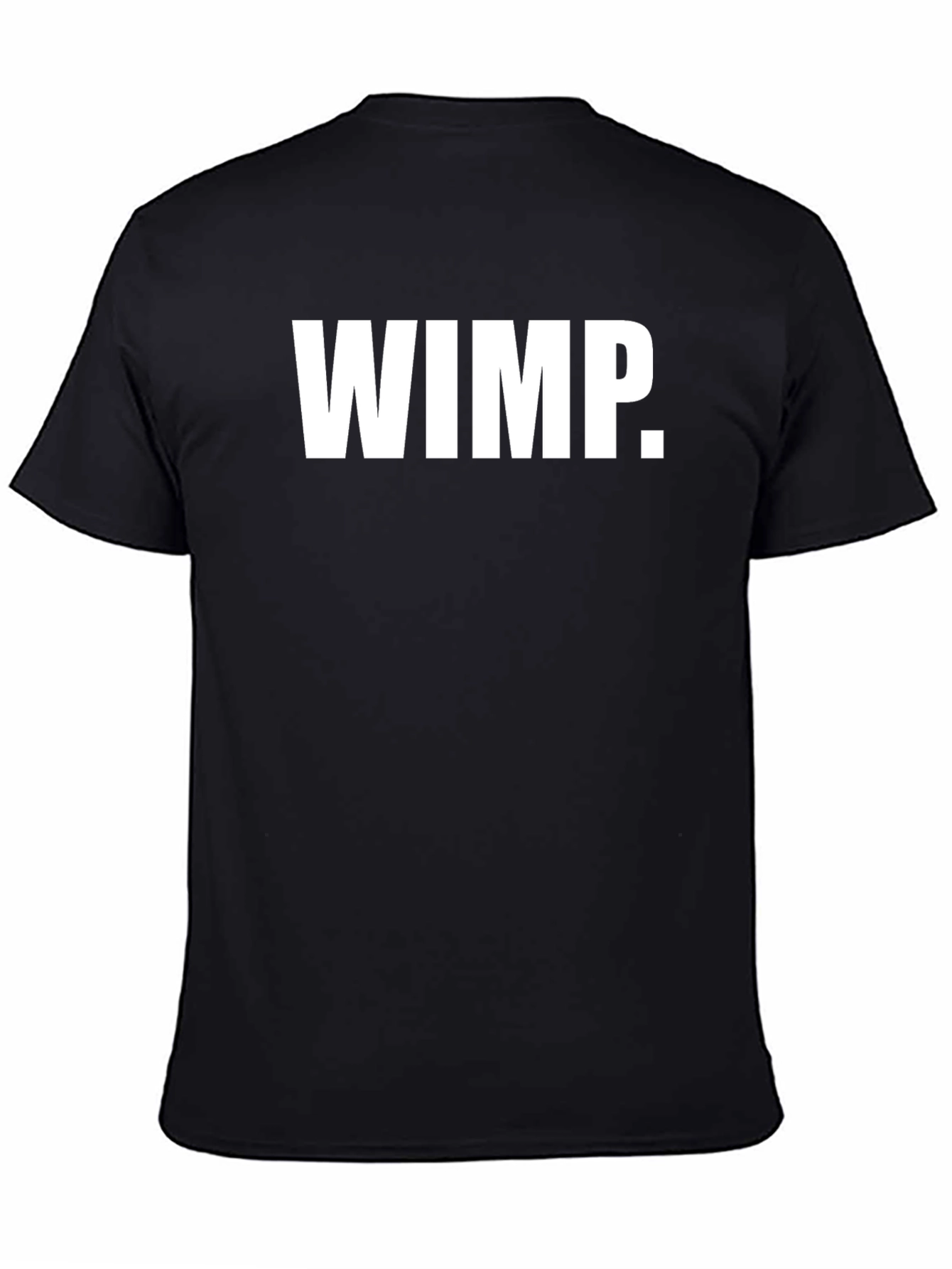 WIMP Statement Tee - Bold Black T-Shirt