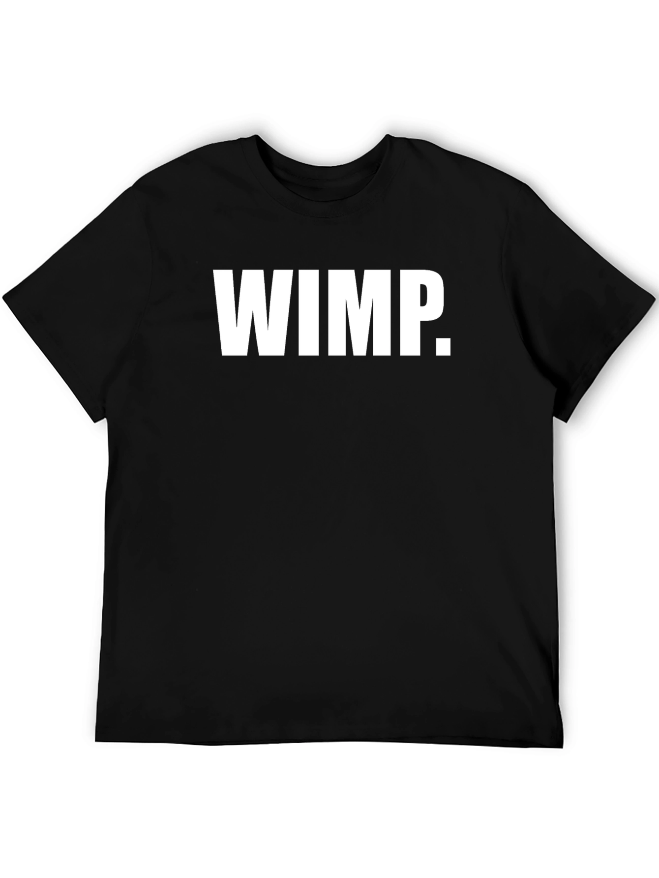 WIMP Statement Tee - Bold Black T-Shirt