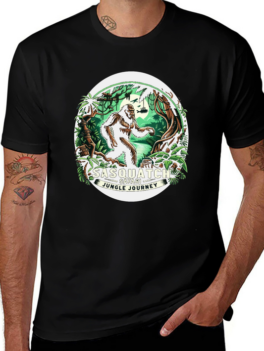 Sasquatch Safari Jungle Journey T-Shirt