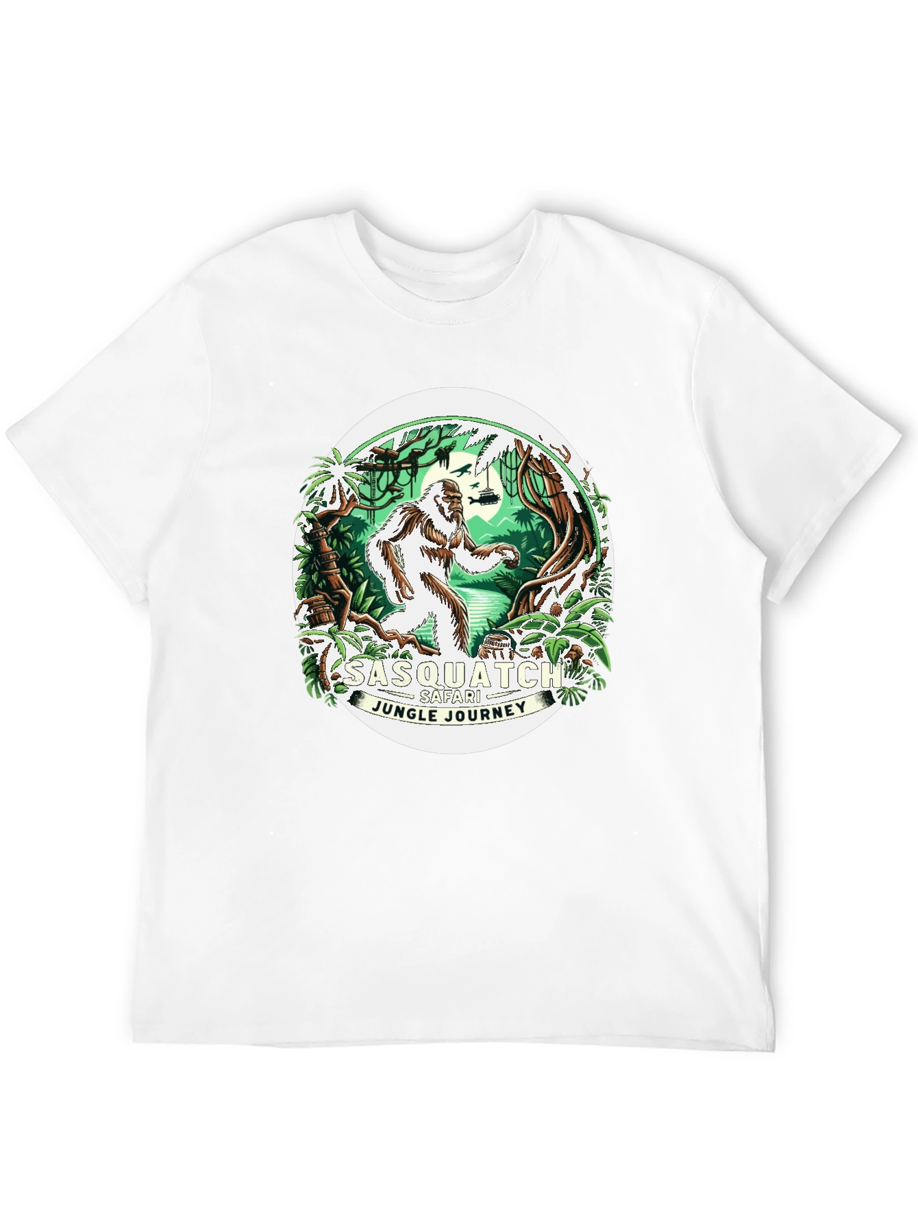 Sasquatch Safari Jungle Journey T-Shirt