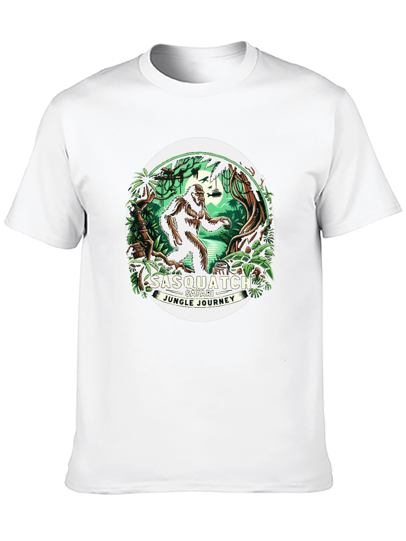 Sasquatch Safari Jungle Journey T-Shirt