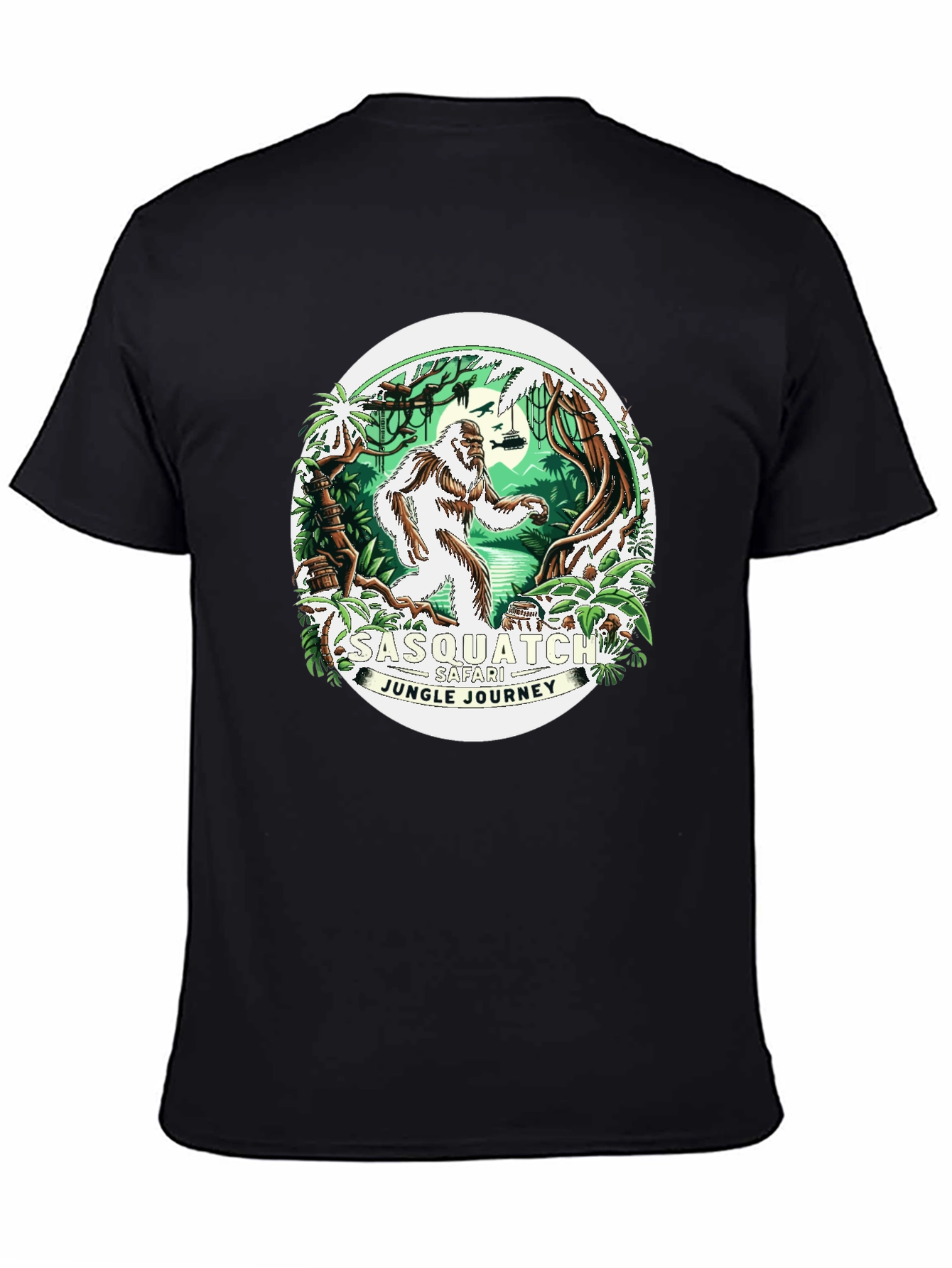 Sasquatch Safari Jungle Journey T-Shirt