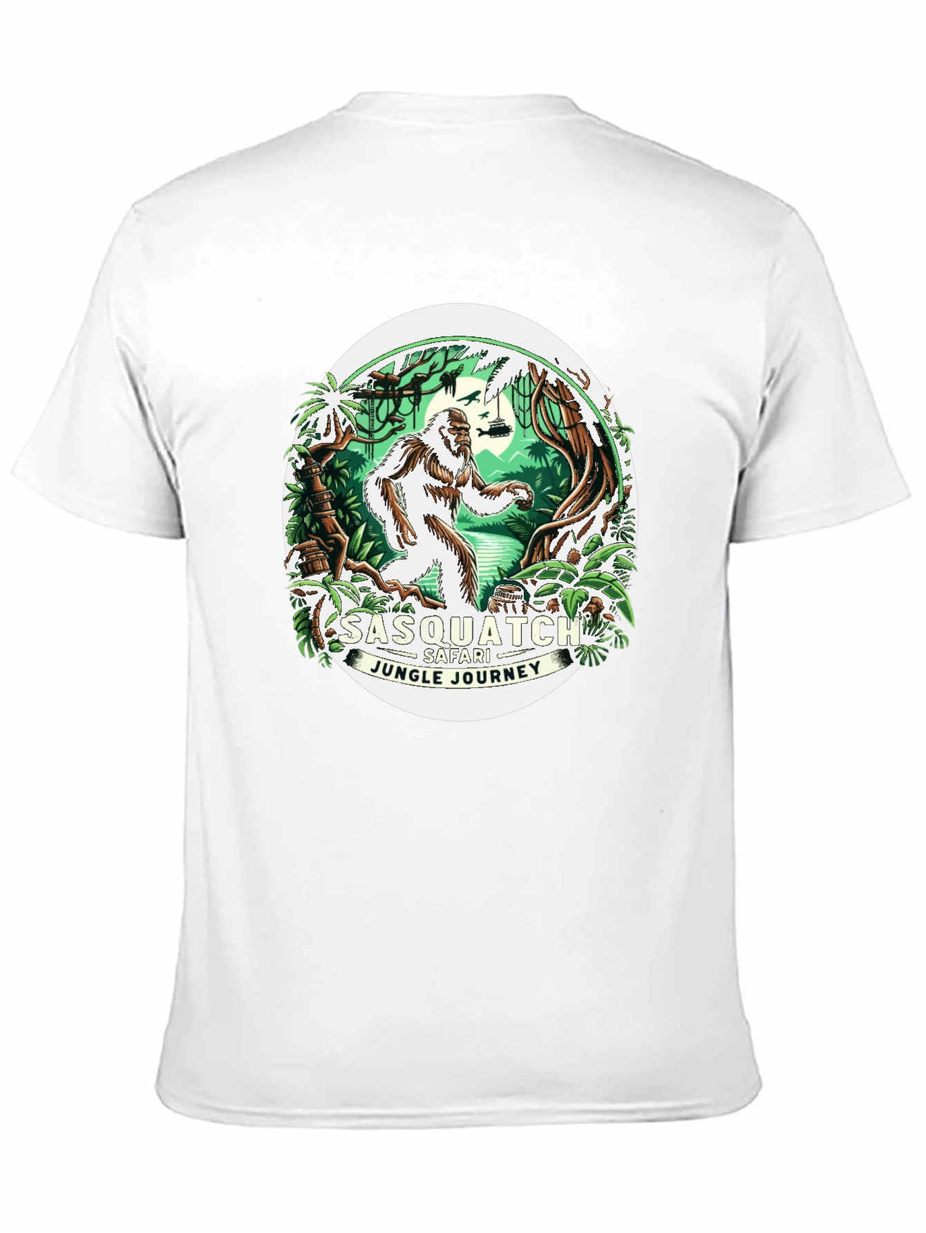 Sasquatch Safari Jungle Journey T-Shirt