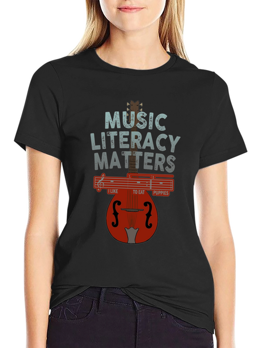 Music Literacy Matters Graphic Tee