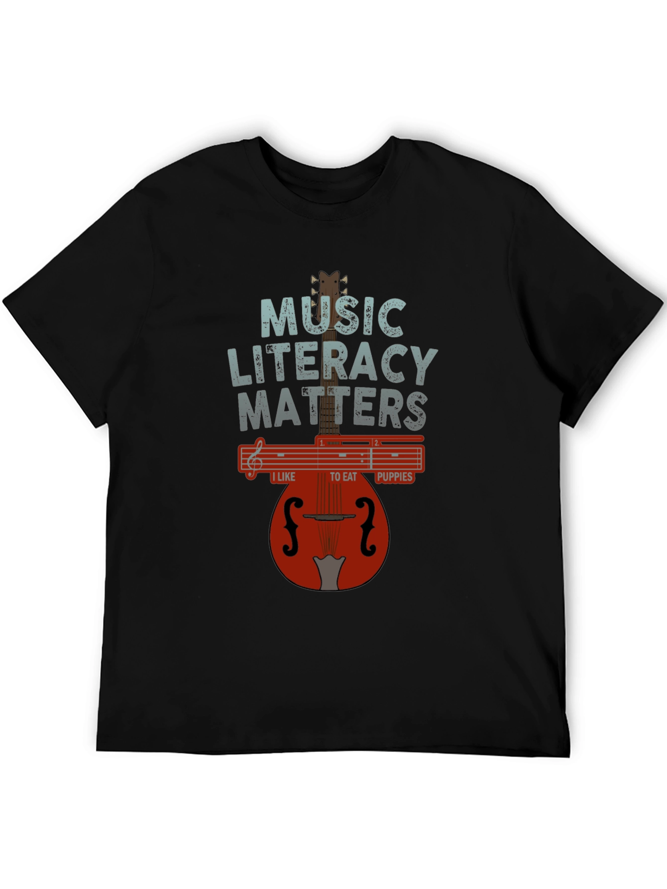 Music Literacy Matters Graphic Tee
