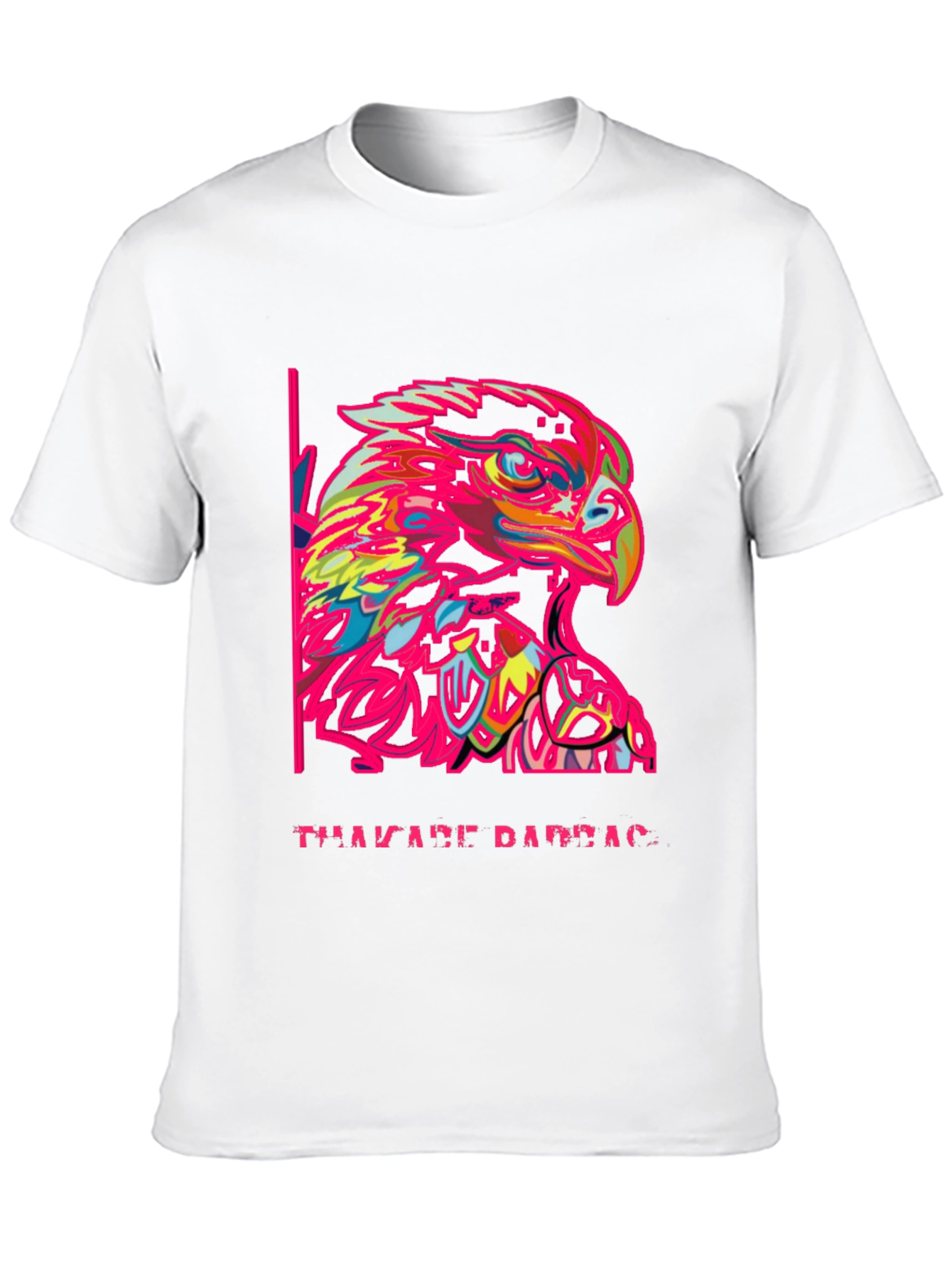 Bold Eagle Graphic Tee - Mens Black T-Shirt