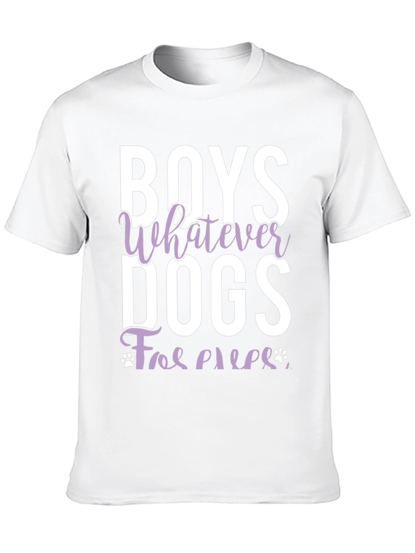 Boys Whatever Dogs Forever T-Shirt