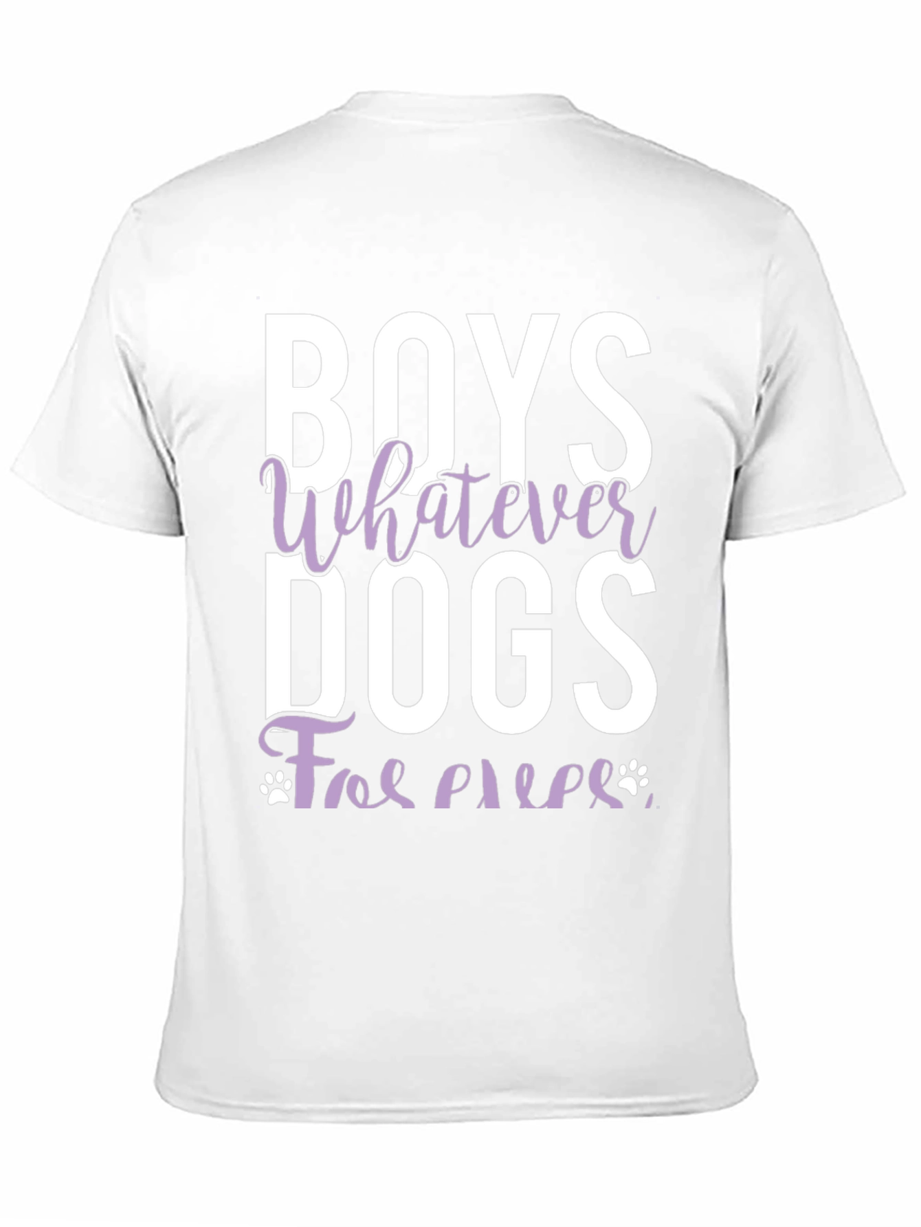 Boys Whatever Dogs Forever T-Shirt