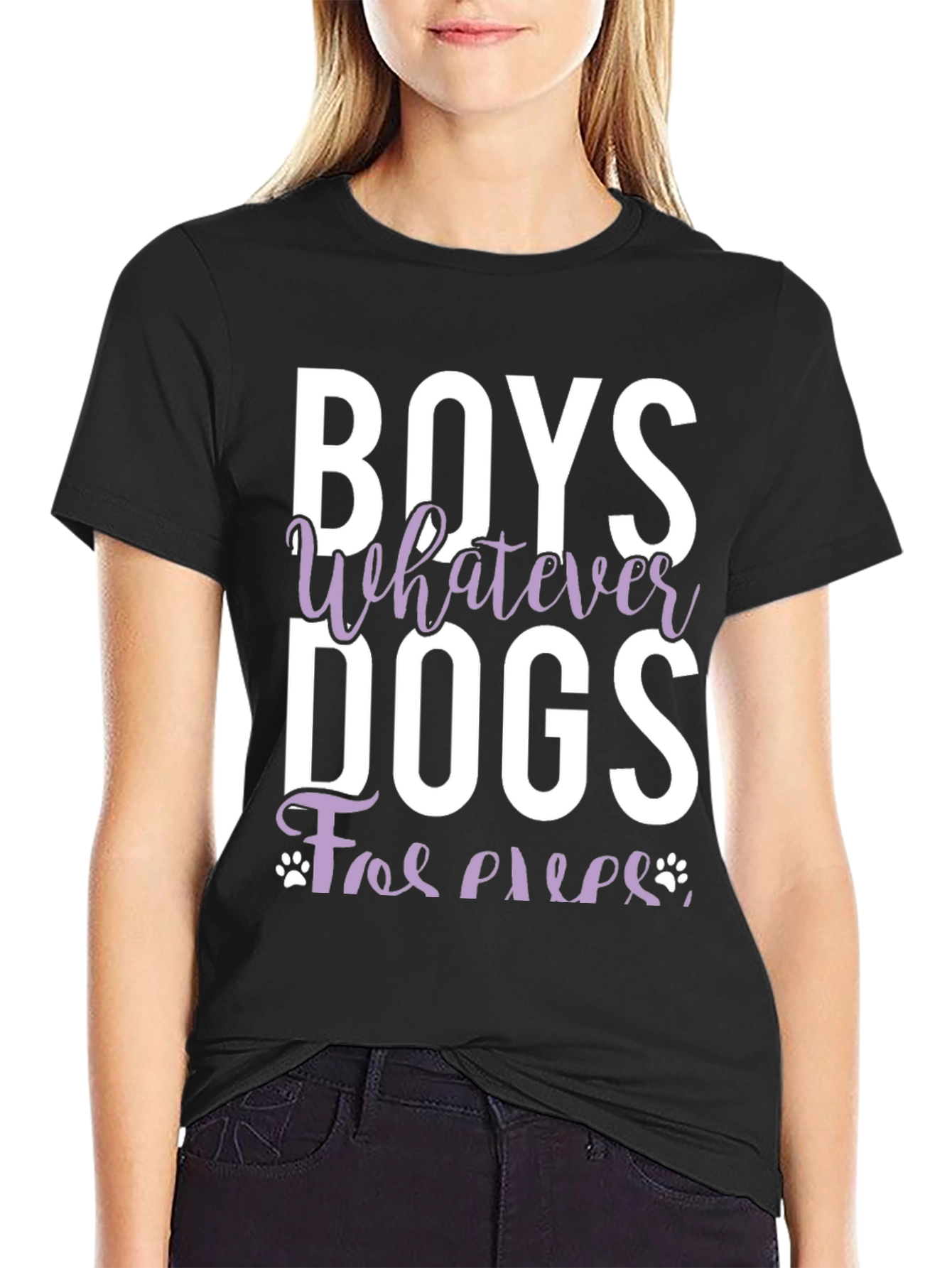 Boys Whatever Dogs Forever T-Shirt