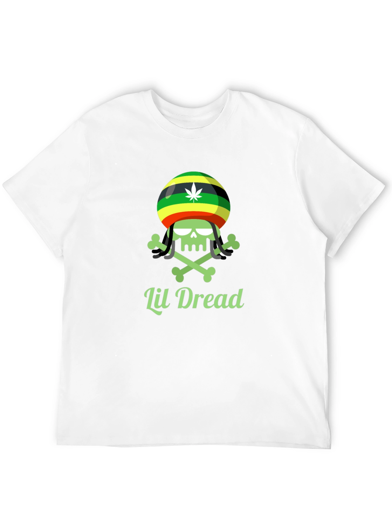 Lil Dread Tee - Reggae Skull T-Shirt