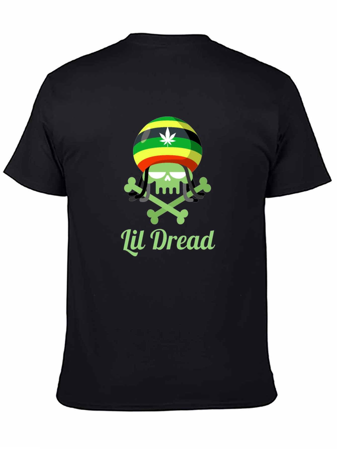 Lil Dread Tee - Reggae Skull T-Shirt