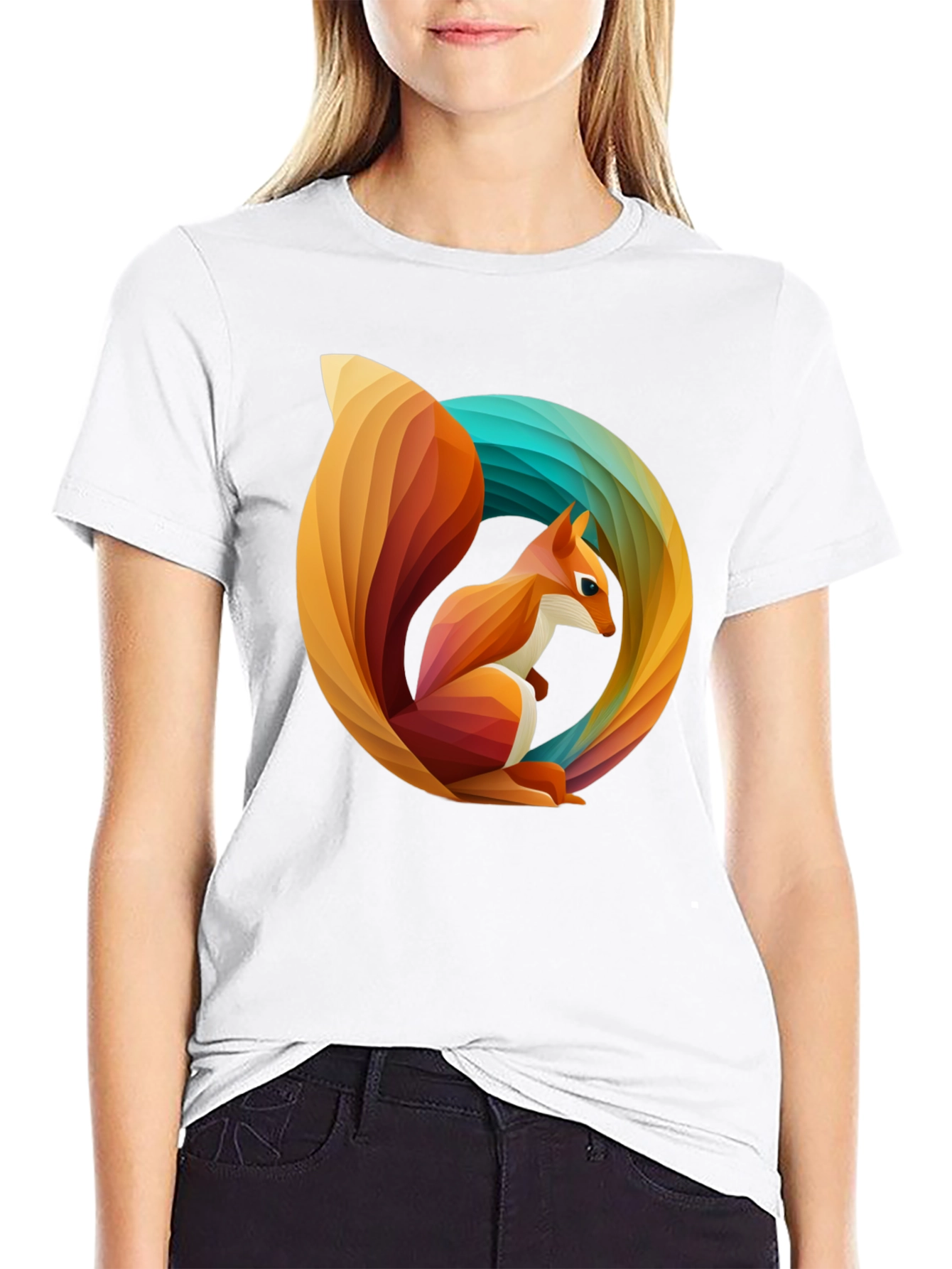 Squirrel Spectrum Graphic Tee