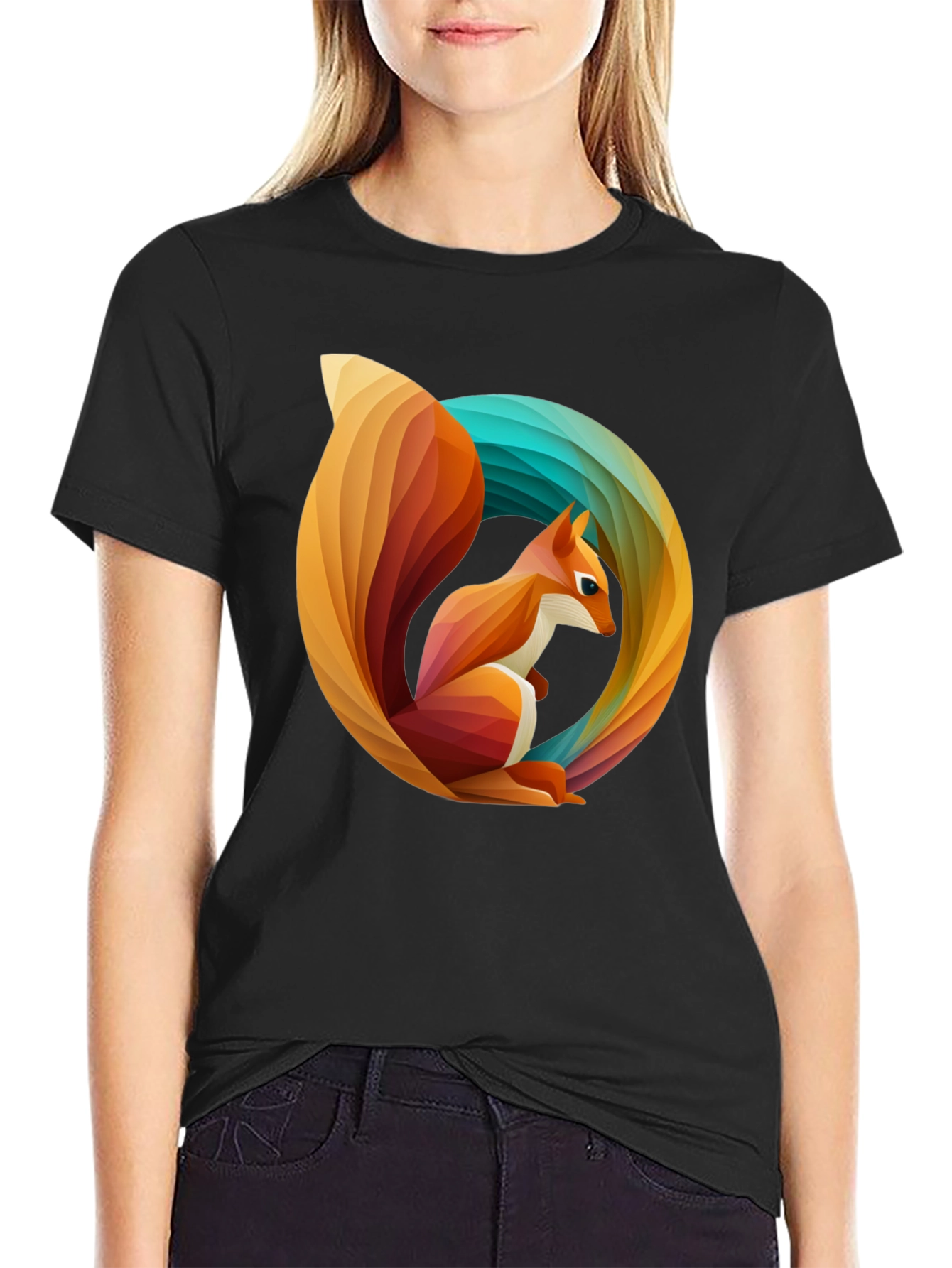 Squirrel Spectrum Graphic Tee