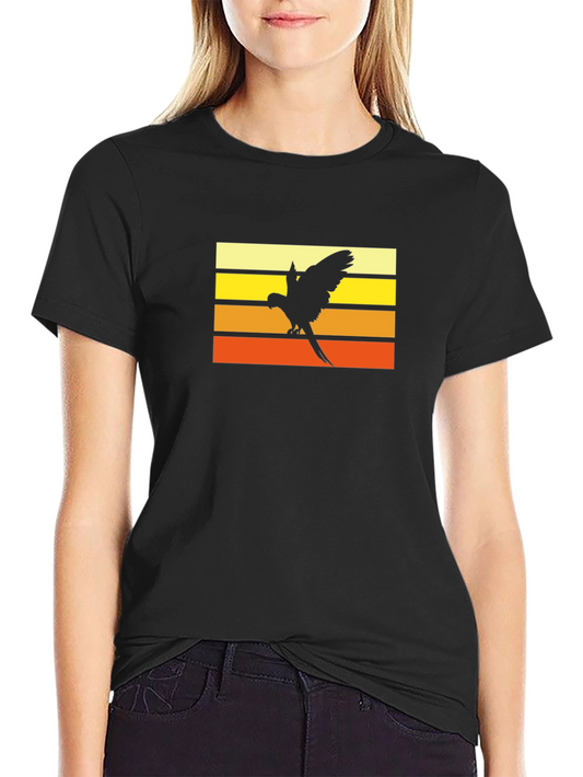 Retro Parrot T-Shirt - Vintage Style Bird Graphic Tee