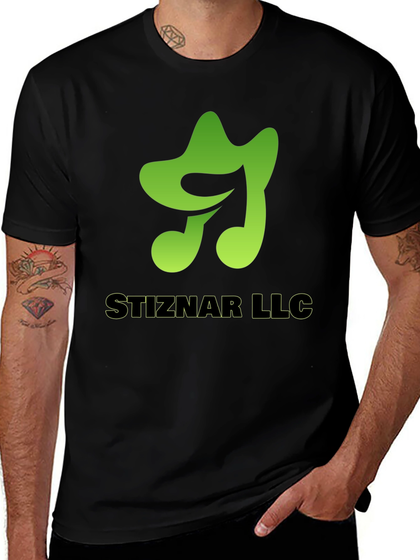 Stiznar LLC Graphic Tee - Black