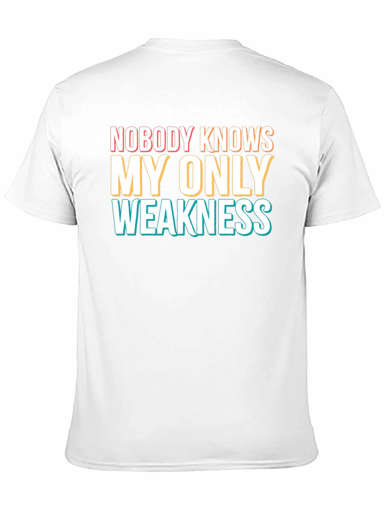 Humorous My Only Weakness Graphic T-Shirt